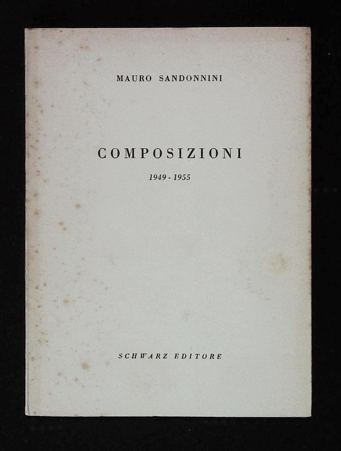 Composizioni. 1949-1955