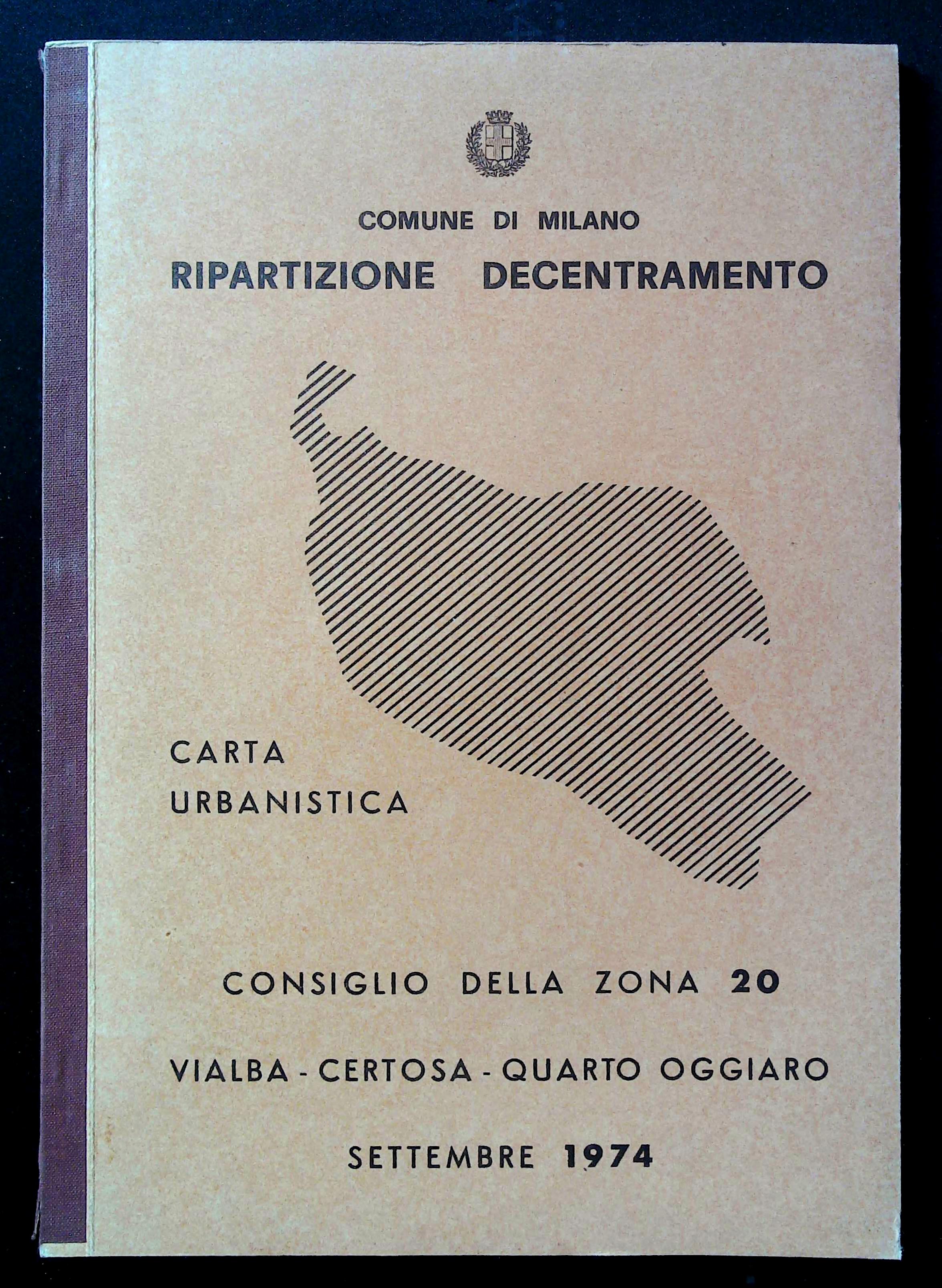Comune di Milano. Ripartizione e Decentramento. Consiglio di zona n° …