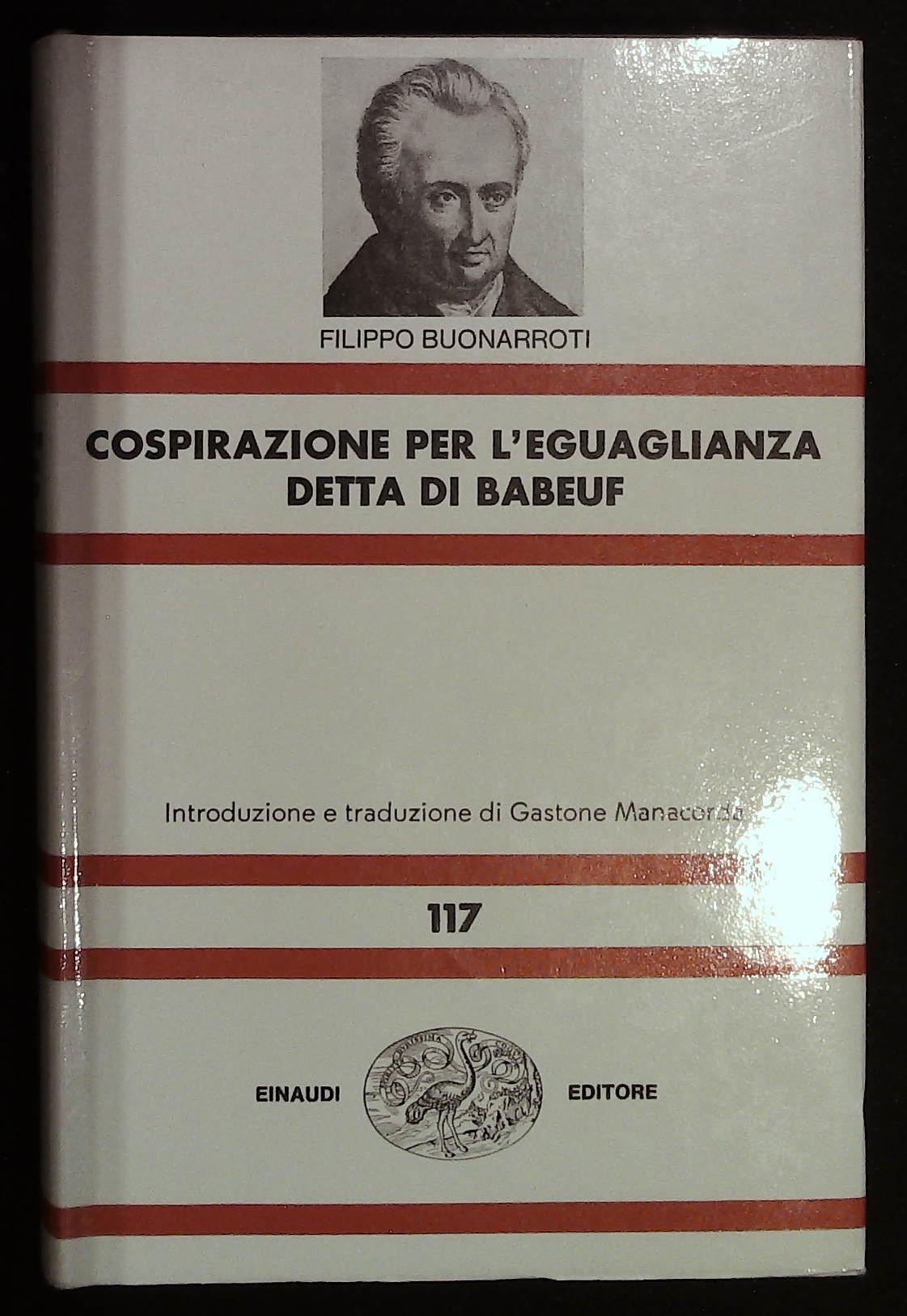 Cospirazione per l'eguaglianza detta di Babeuf. Coll. NUE