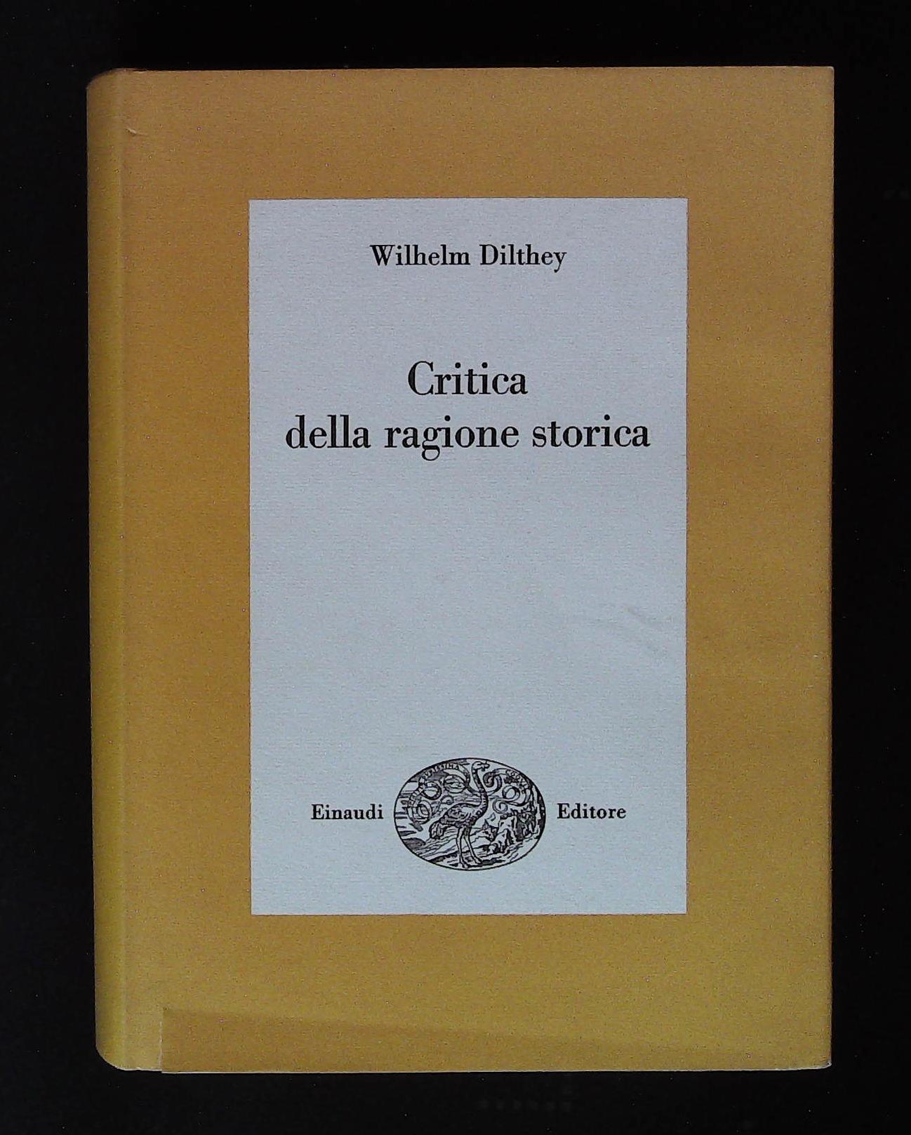 Critica della ragion storica