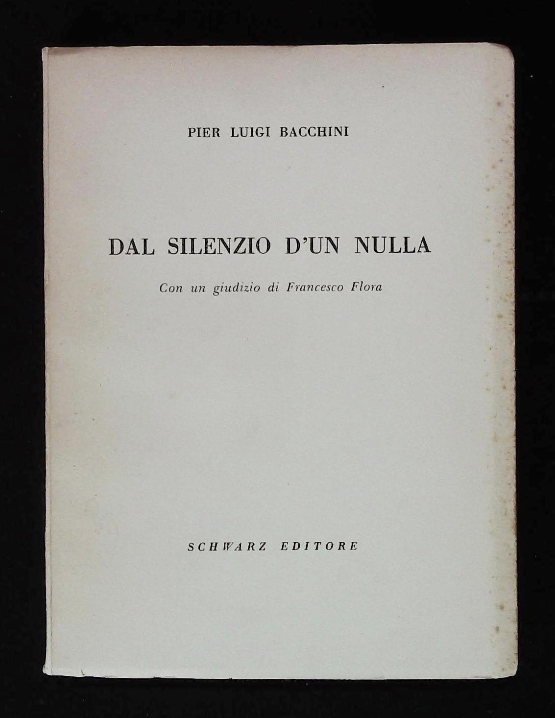 Dal silenzio d'un nulla