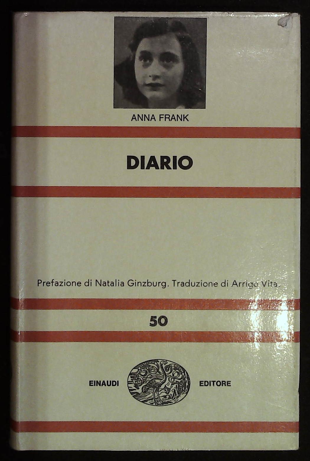 Diario. Prefazione di Natalia Ginzburg. Coll. NUE