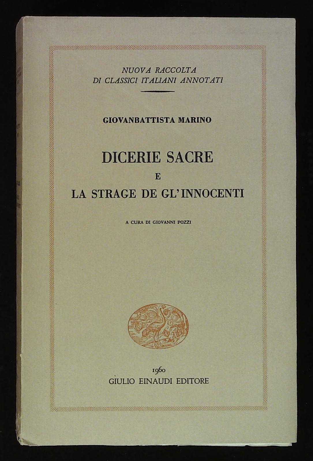 Dicerie sacre e la strage de gl'innocenti