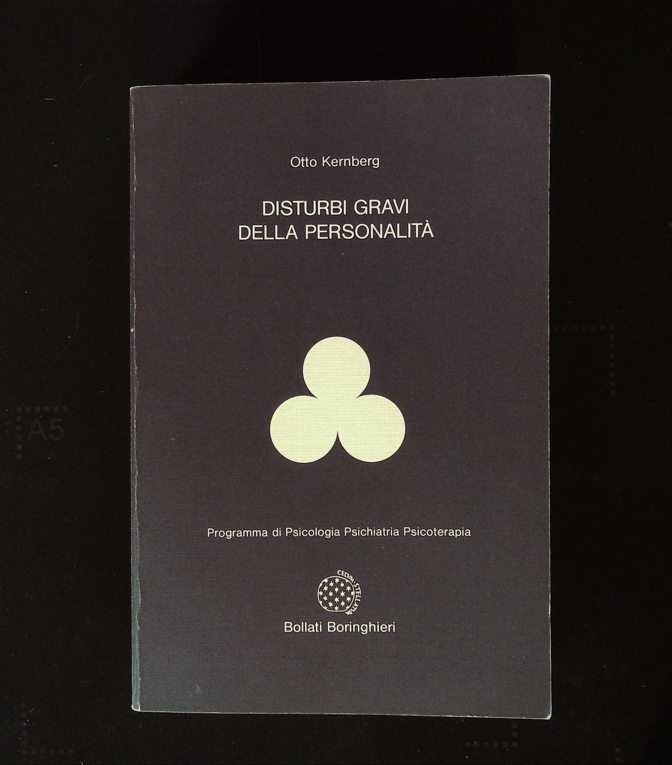 Disturbi gravi della personalità