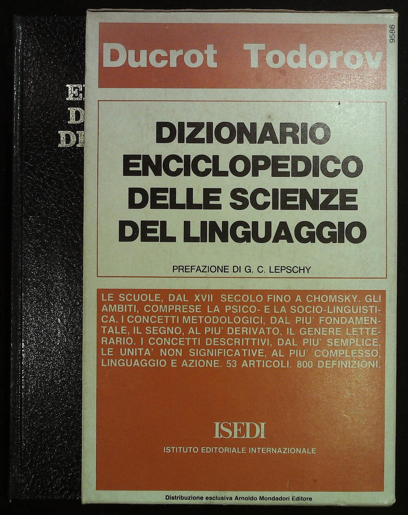 Dizionario enciclopedico delle scienze del linguaggio