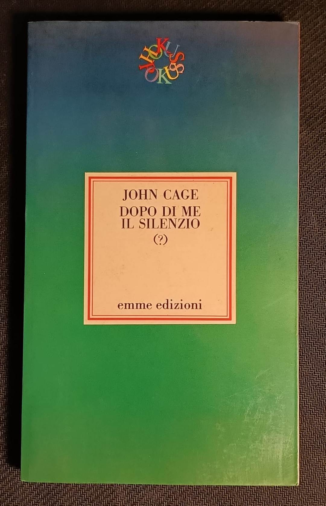 Dopo di me il silenzio (?)