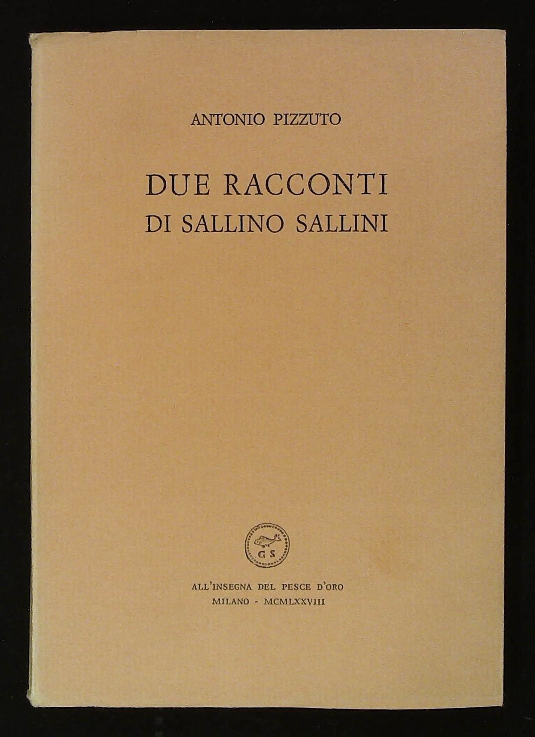 Due racconti di Sallino Sallini