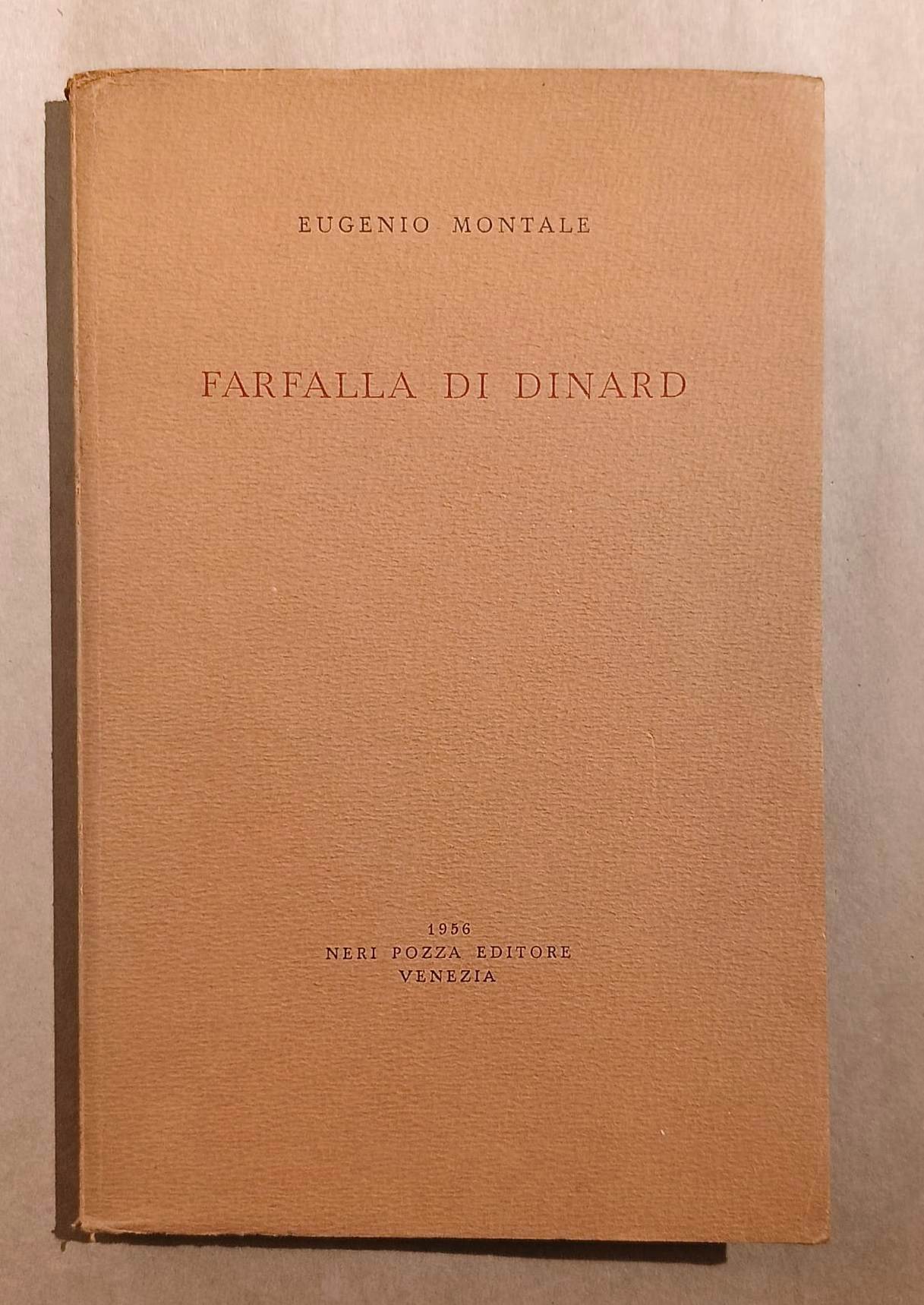 Farfalla di Dinard Prima edizione
