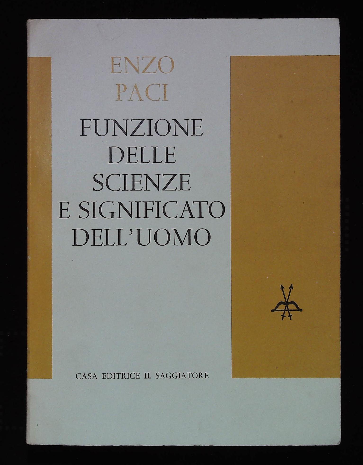 Funzione delle scienze e significato dell'uomo