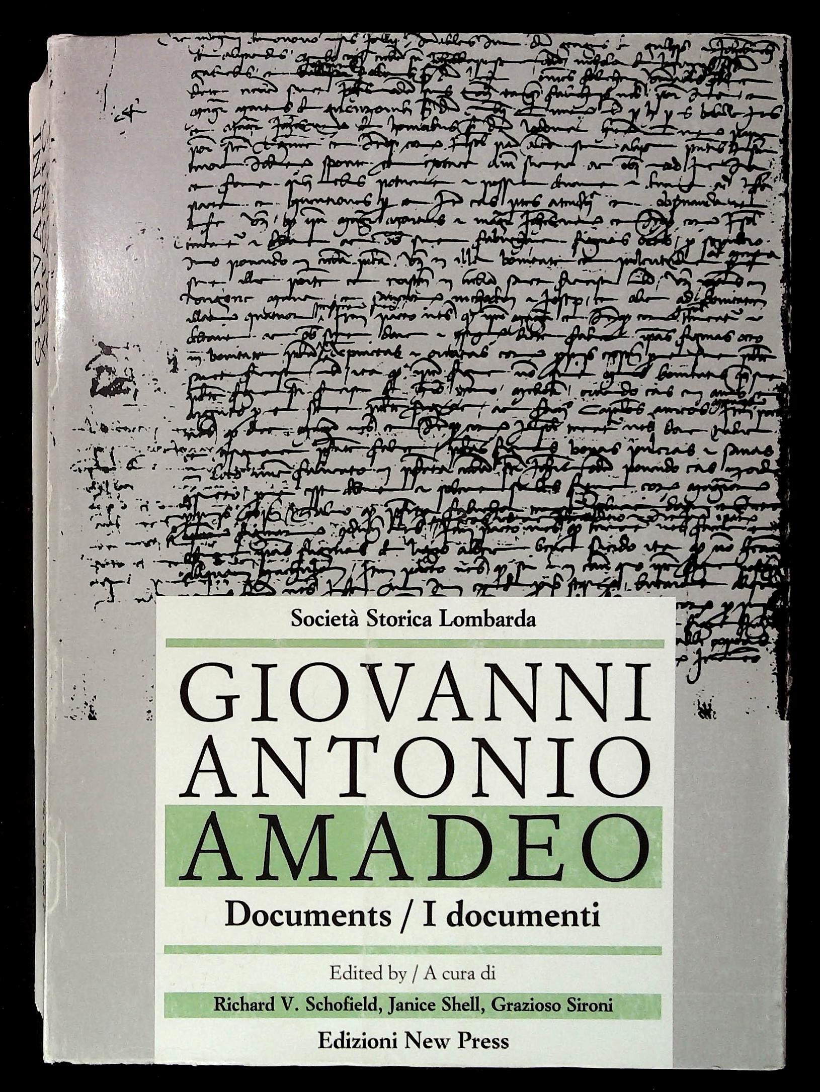 Giovanni Antonio Amadeo. Documents / I documenti