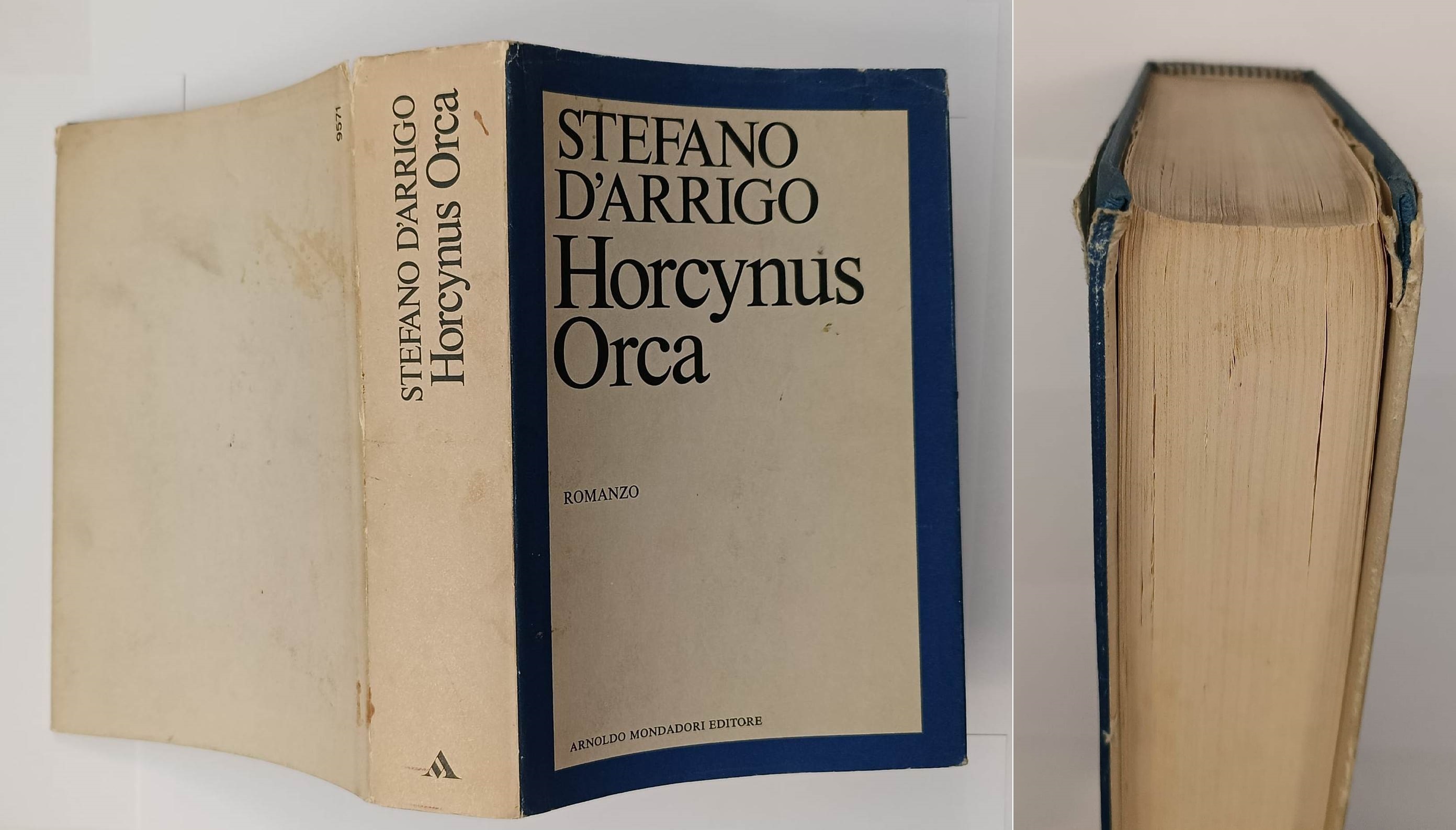 Horcynus Orca. Romanzo. Prima edizione