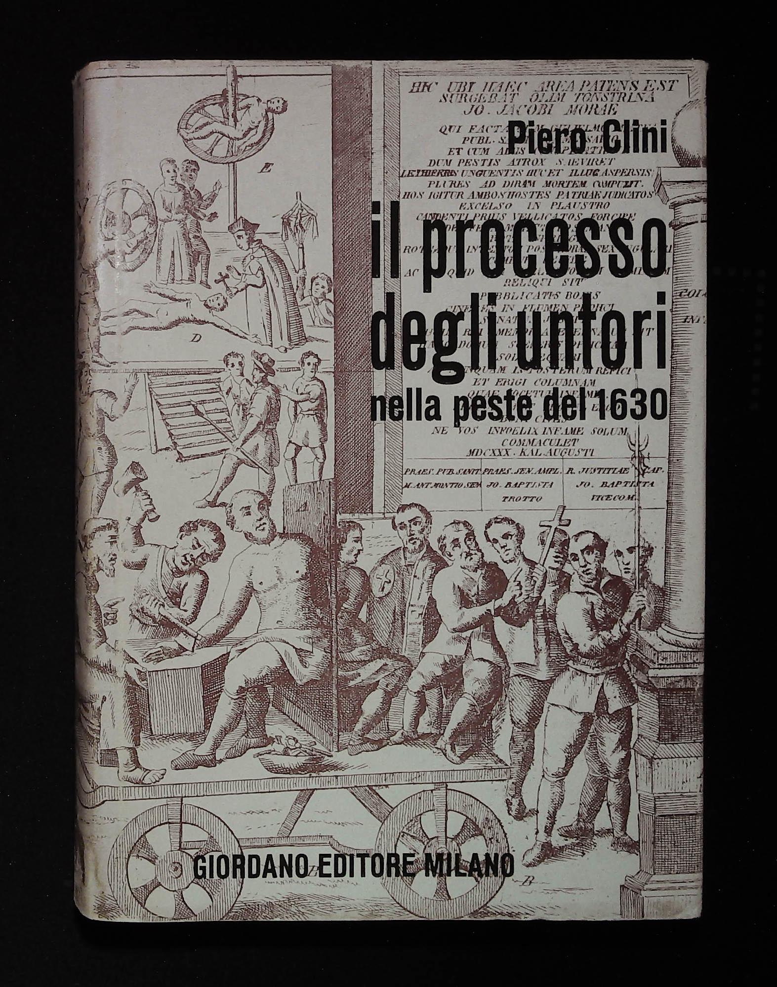 Il processo degli untori nella peste del 1630