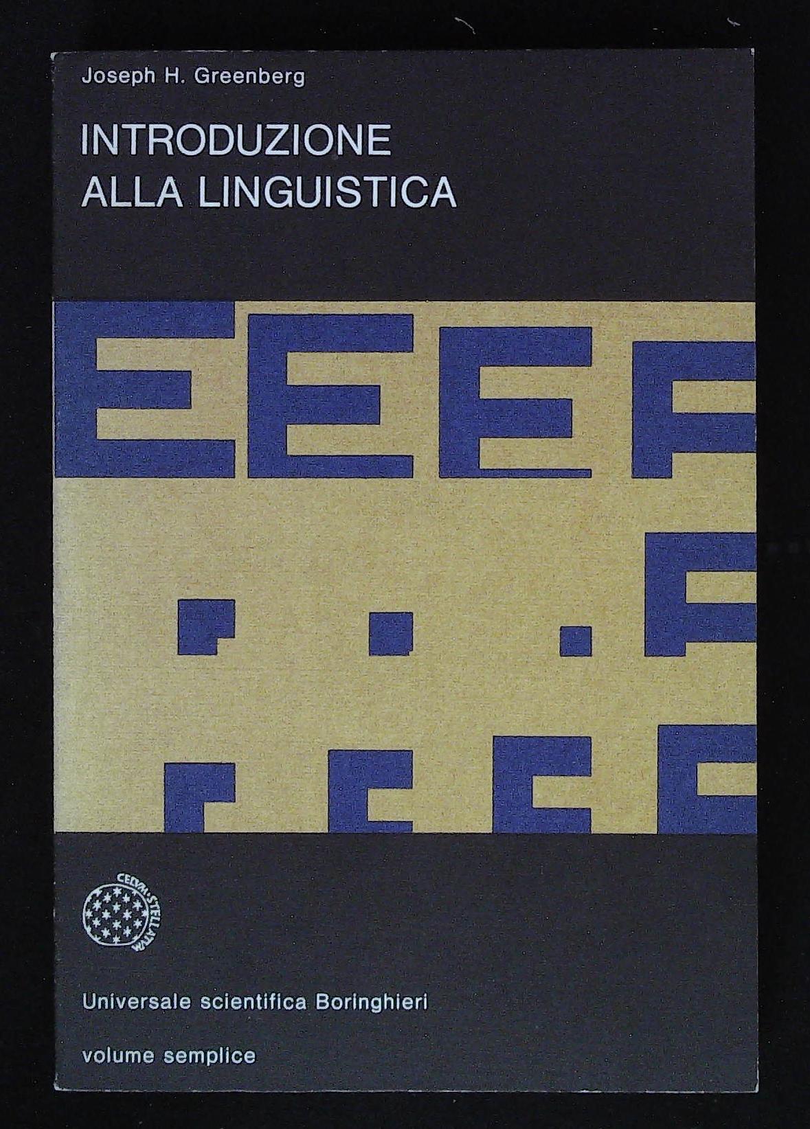 Introduzione alla linguistica