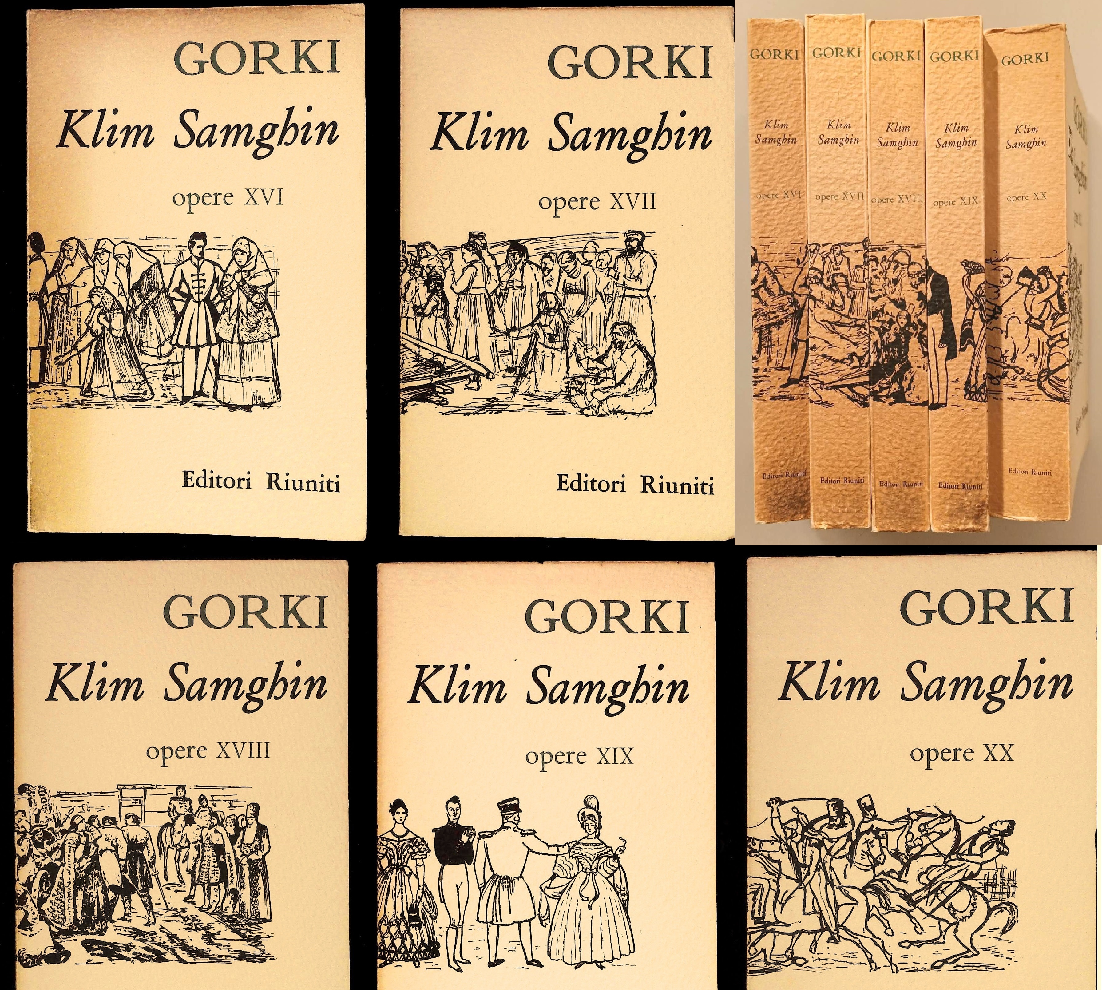Klim Samghin. Opera completa. 5 volumi dalle Opere di Maksim …