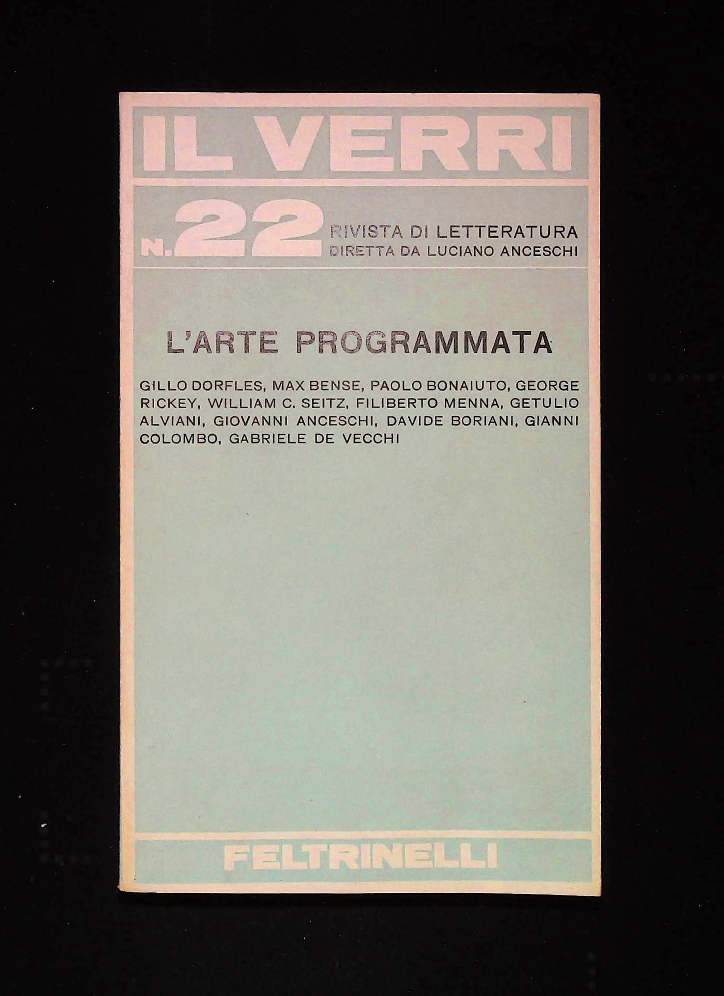 L'arte programmata