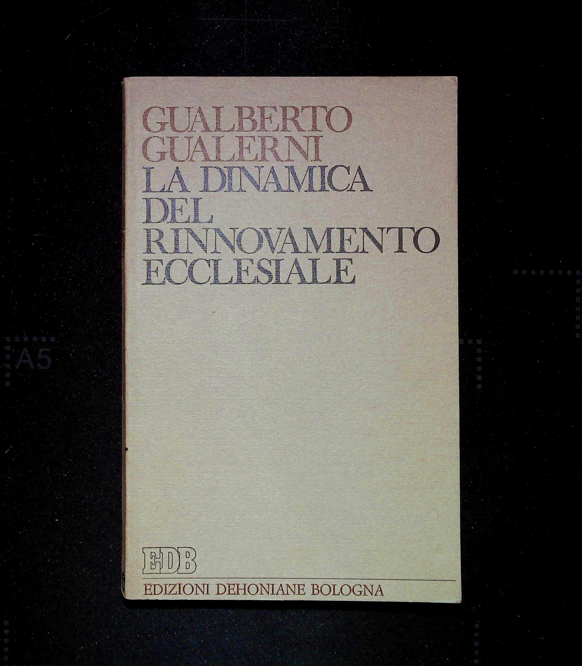 La dinamica del rinnovamento ecclesiale