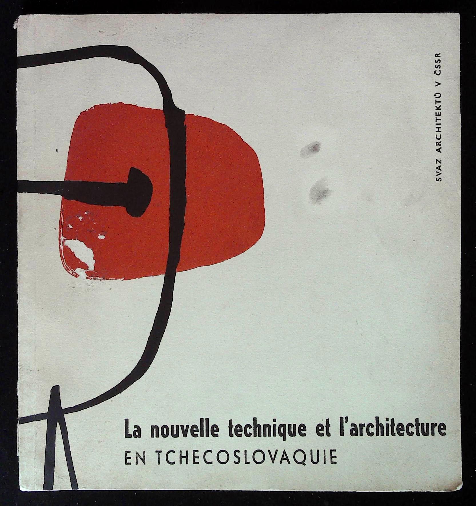 La nouvelle techinque et l'architecture en Tchecoslovaquie