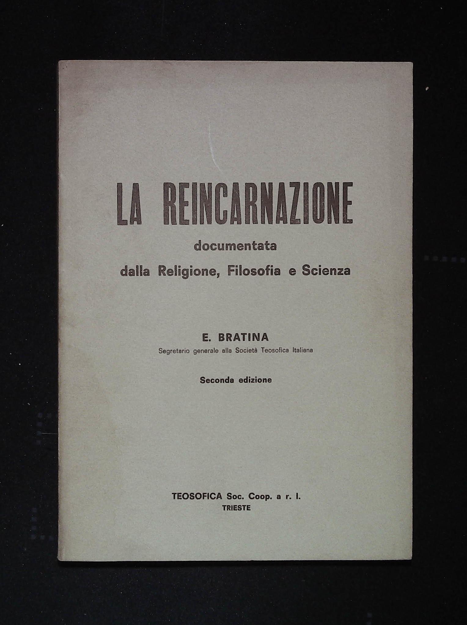 La Reincarnazione documentata dalla Religione, Filosofia e Scienza