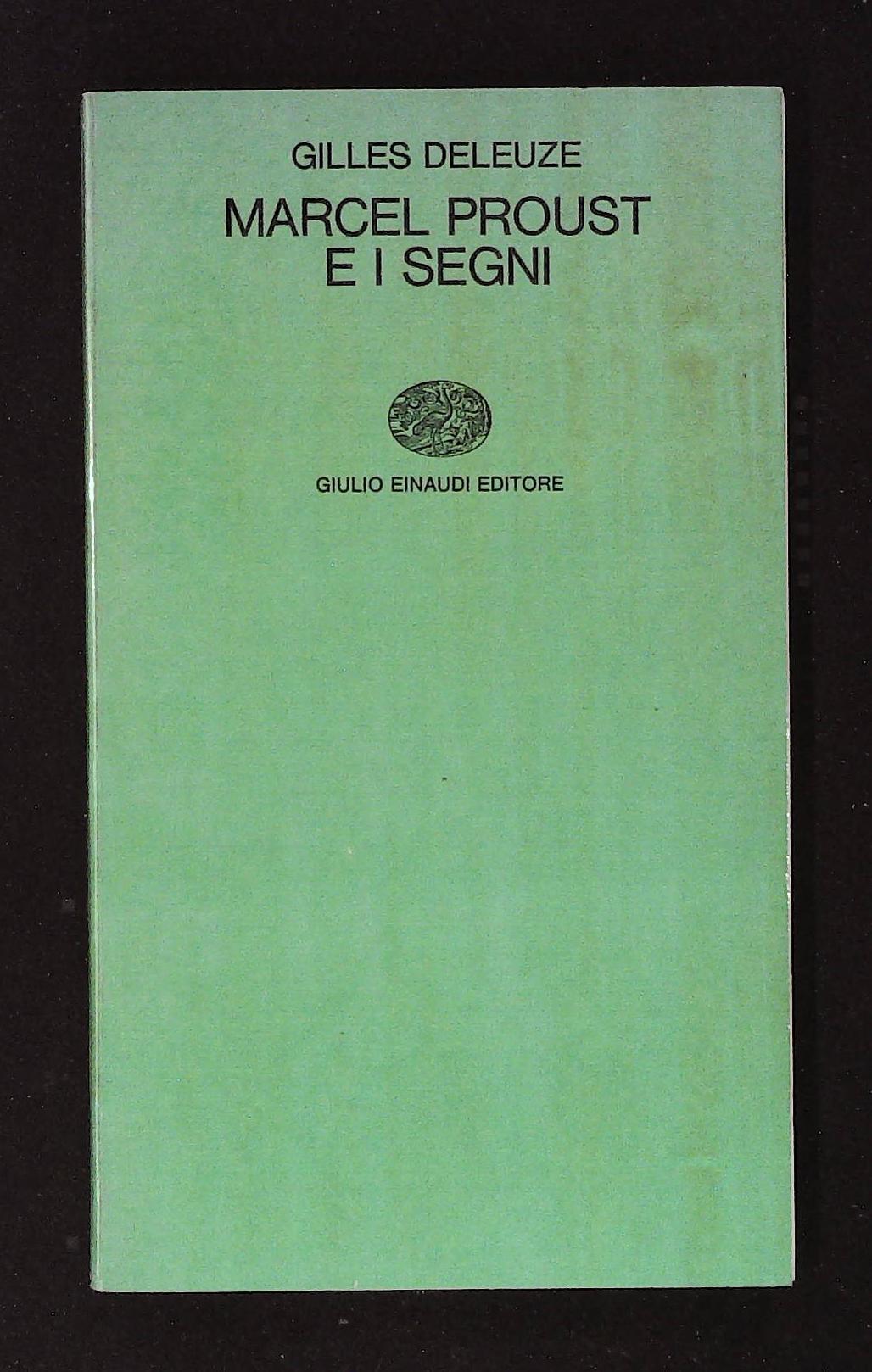 Marcel Proust e i segni