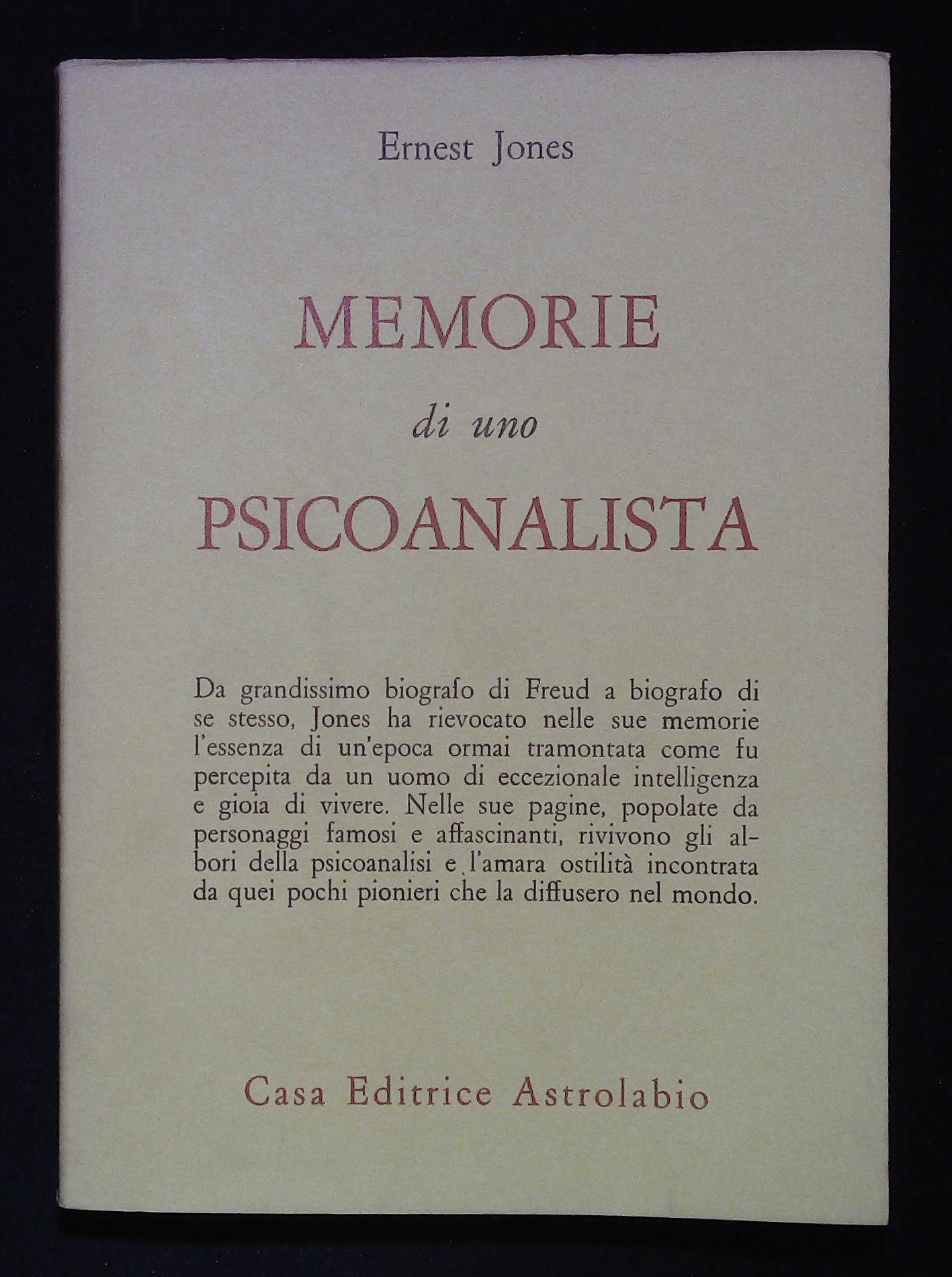 Memorie di uno psicoanalista