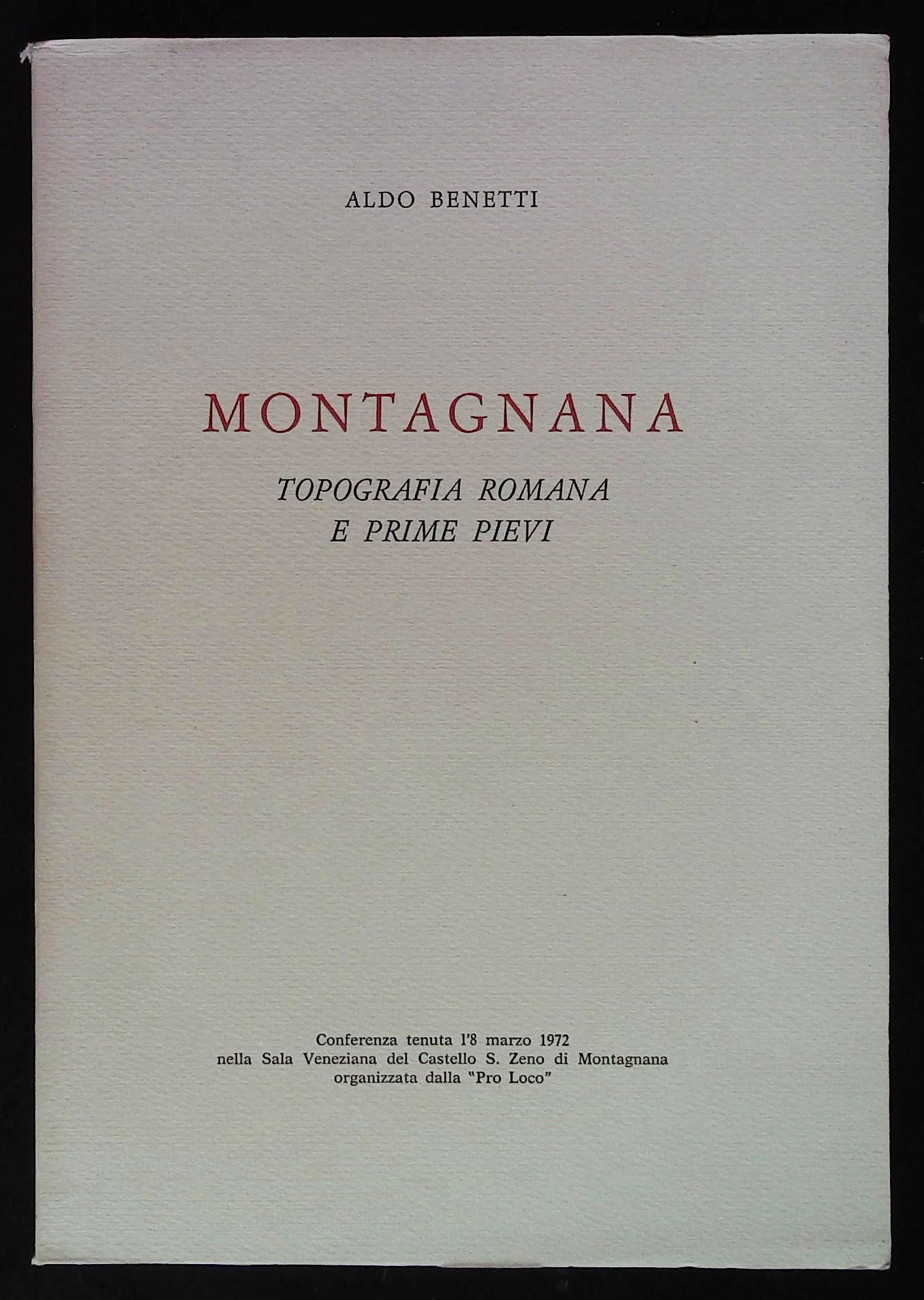 Montagnana. Topografia romana e prime pievi