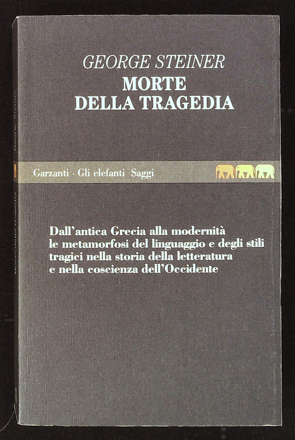 Morte della tragedia