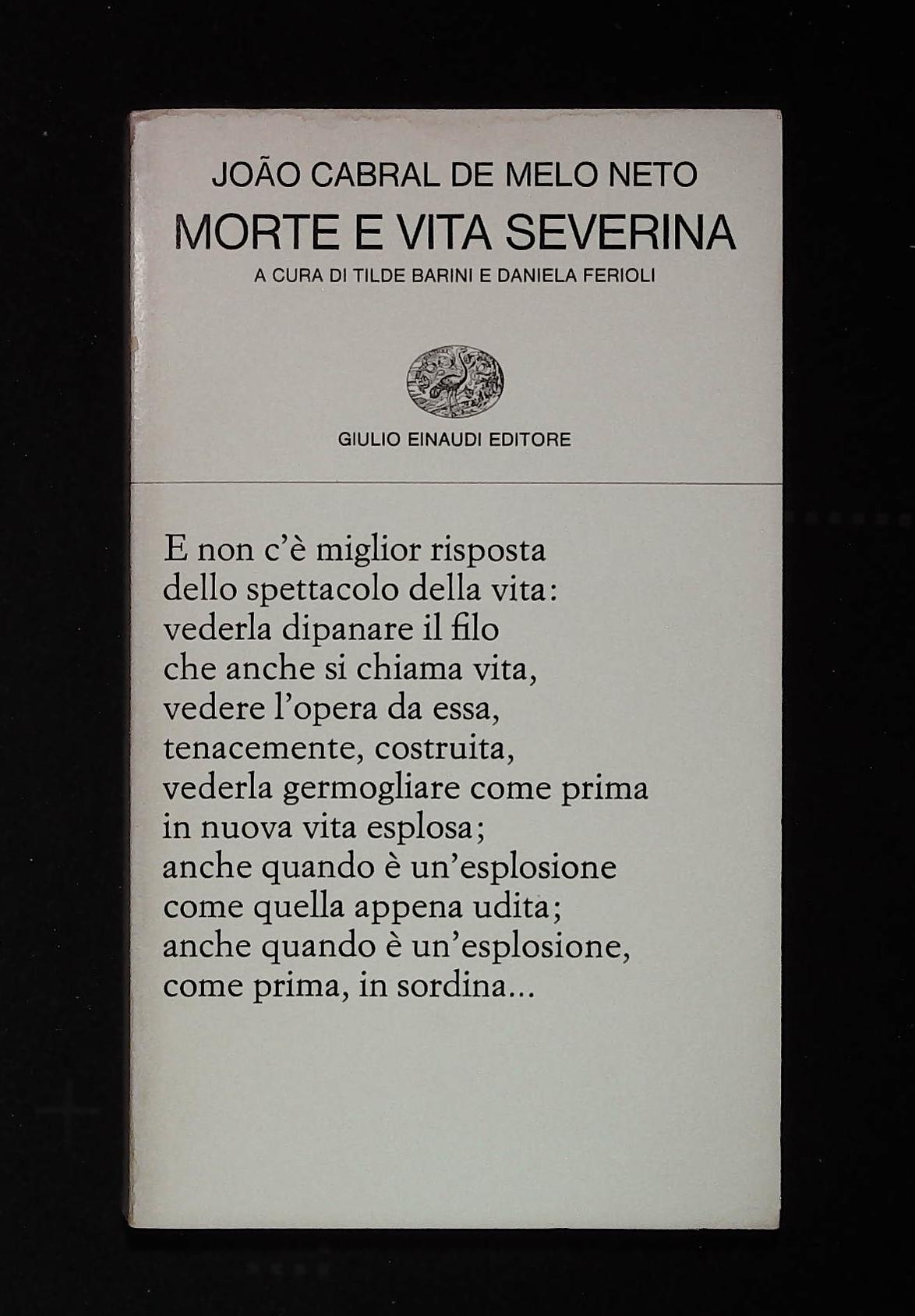 Morte e vita severina