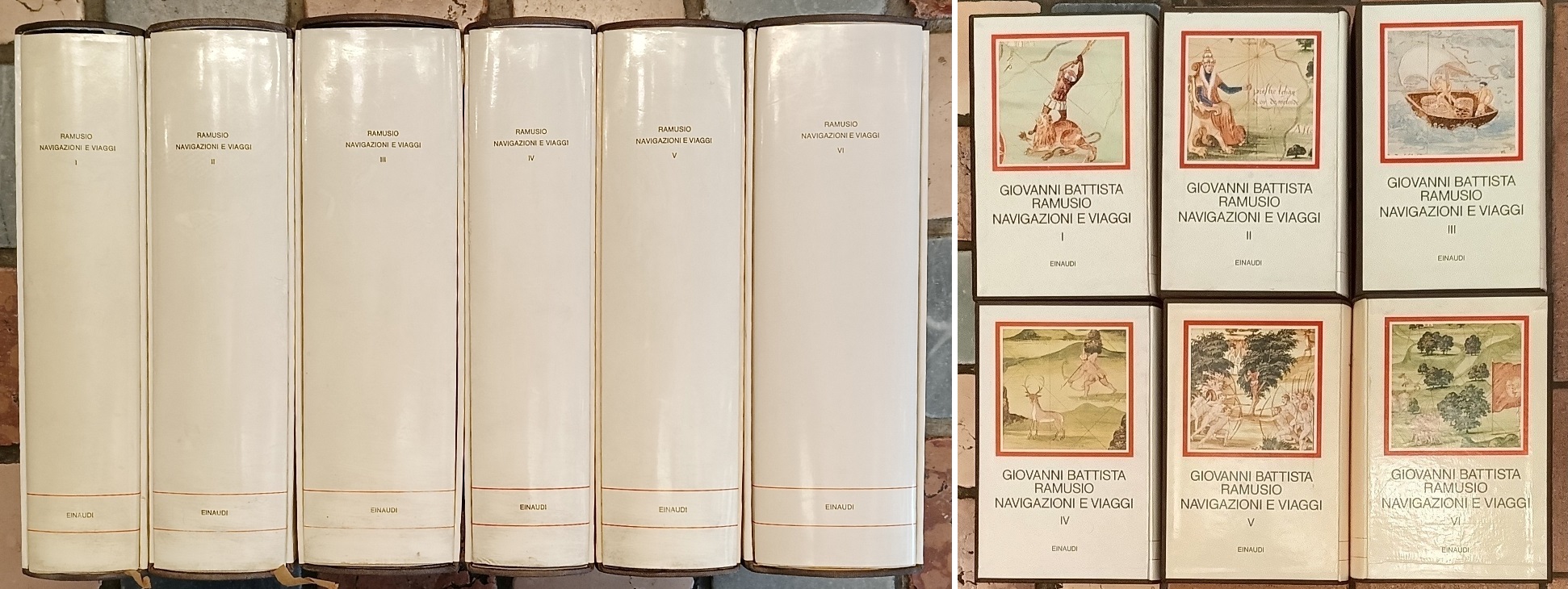 Navigazioni e viaggi. I Millenni. 6 volumi. Opera completa