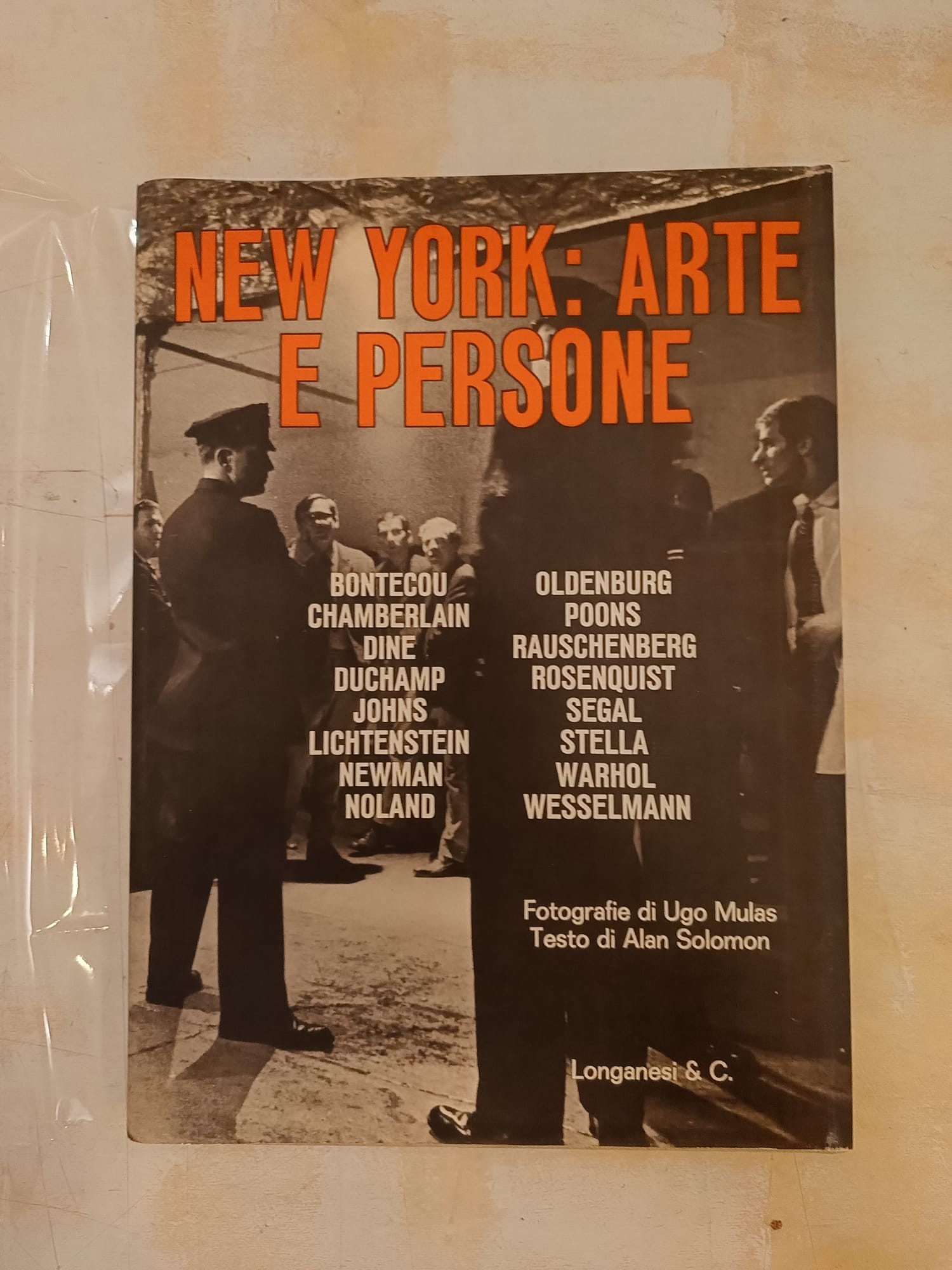 New York: Arte e persone Con dedica di Mulas e …