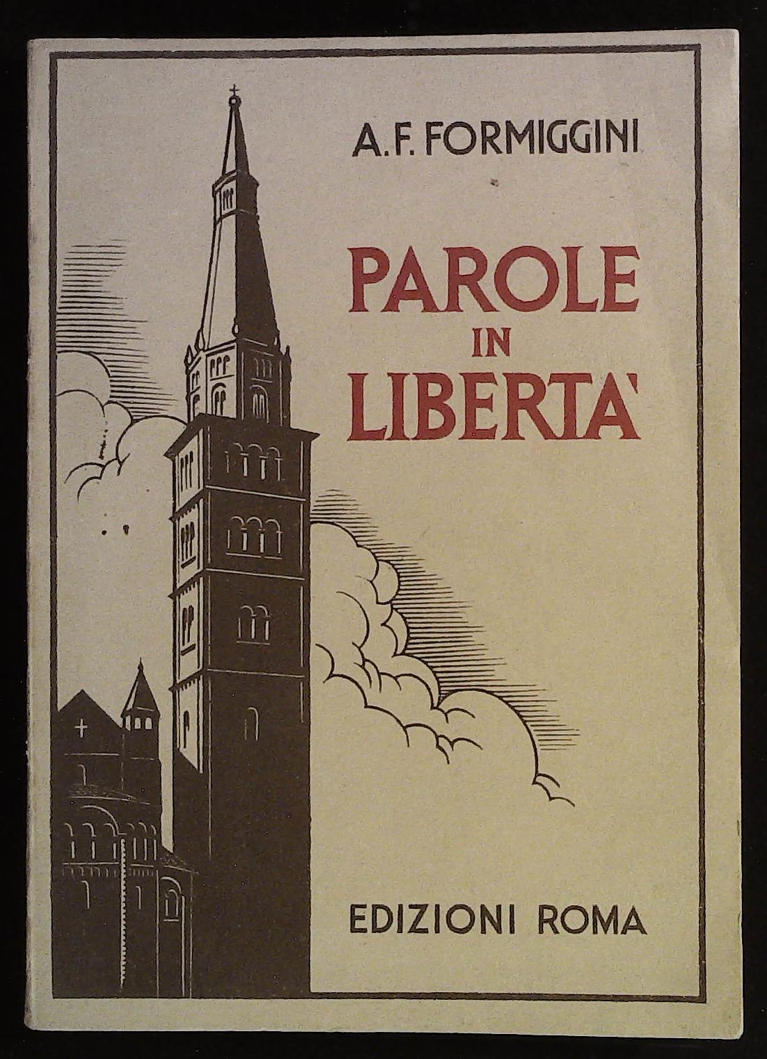 Parole in libertà