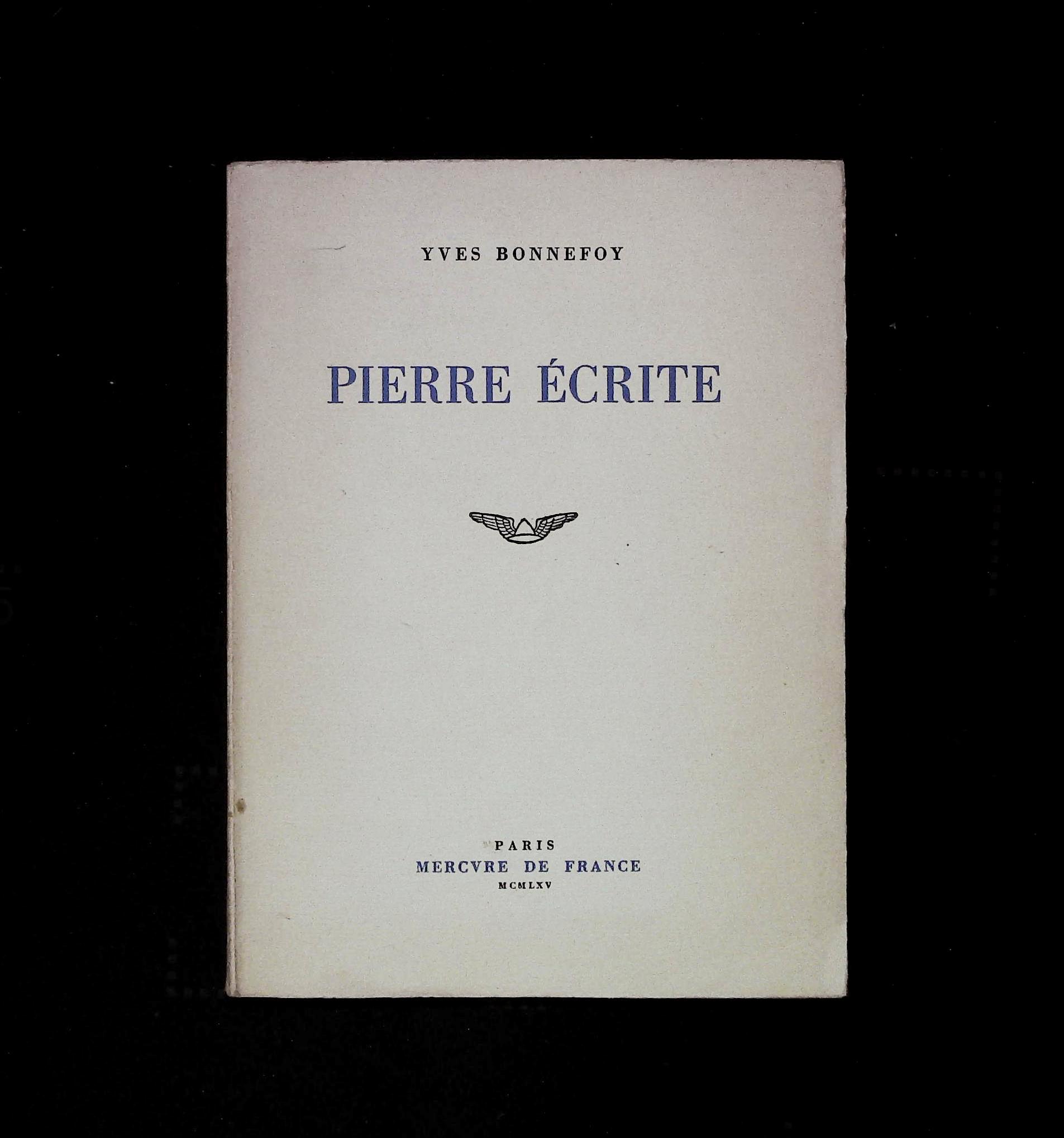Pierre Écrite