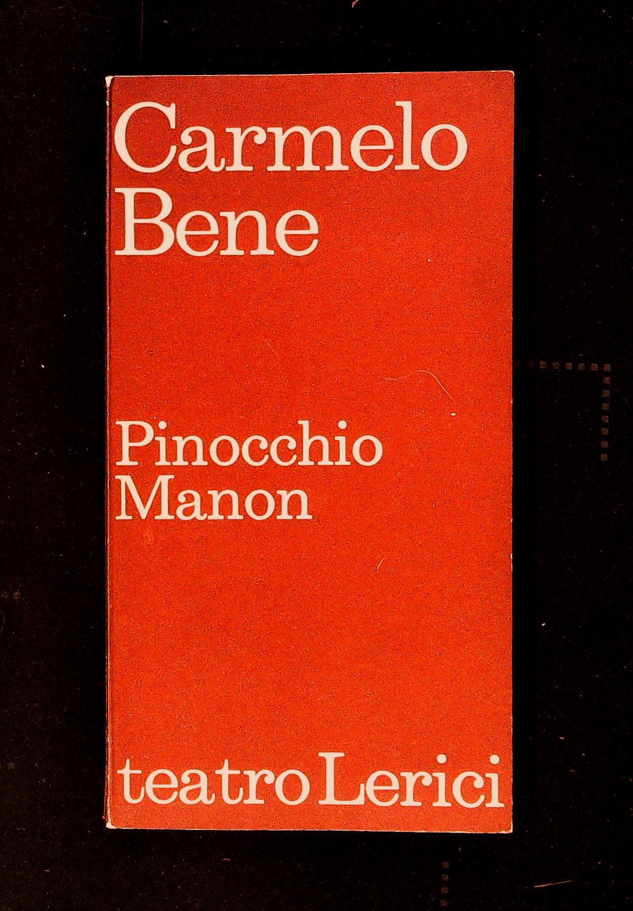 Pinocchio. Manon. Proposte per il teatro