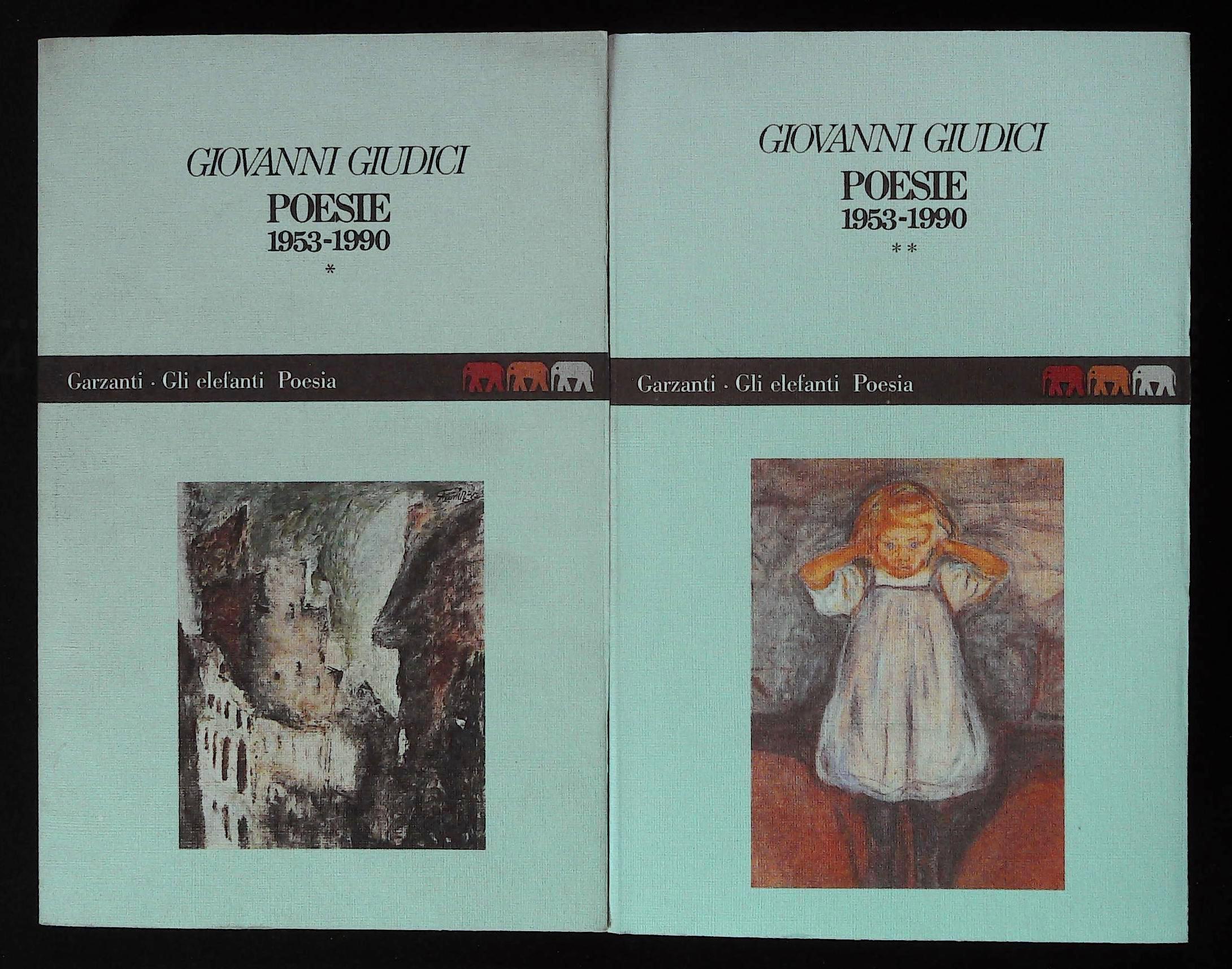 Poesie. 1953-1990. Due volumi