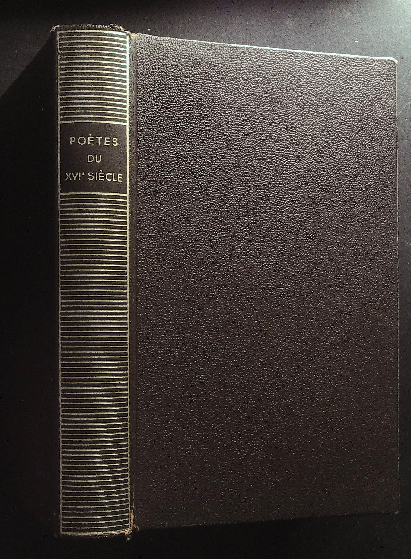 Poetes du XVIe siècle