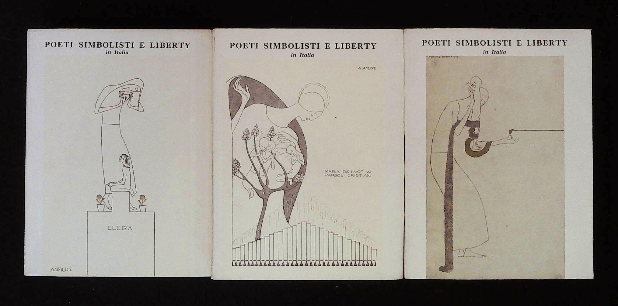 Poeti simbolisti e liberty in Italia. Tre volumi