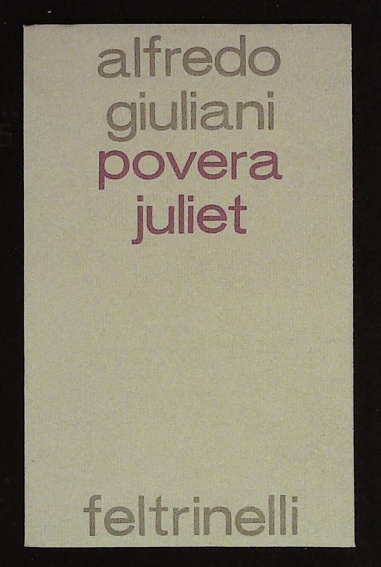 Povera Juliet e altre poesie