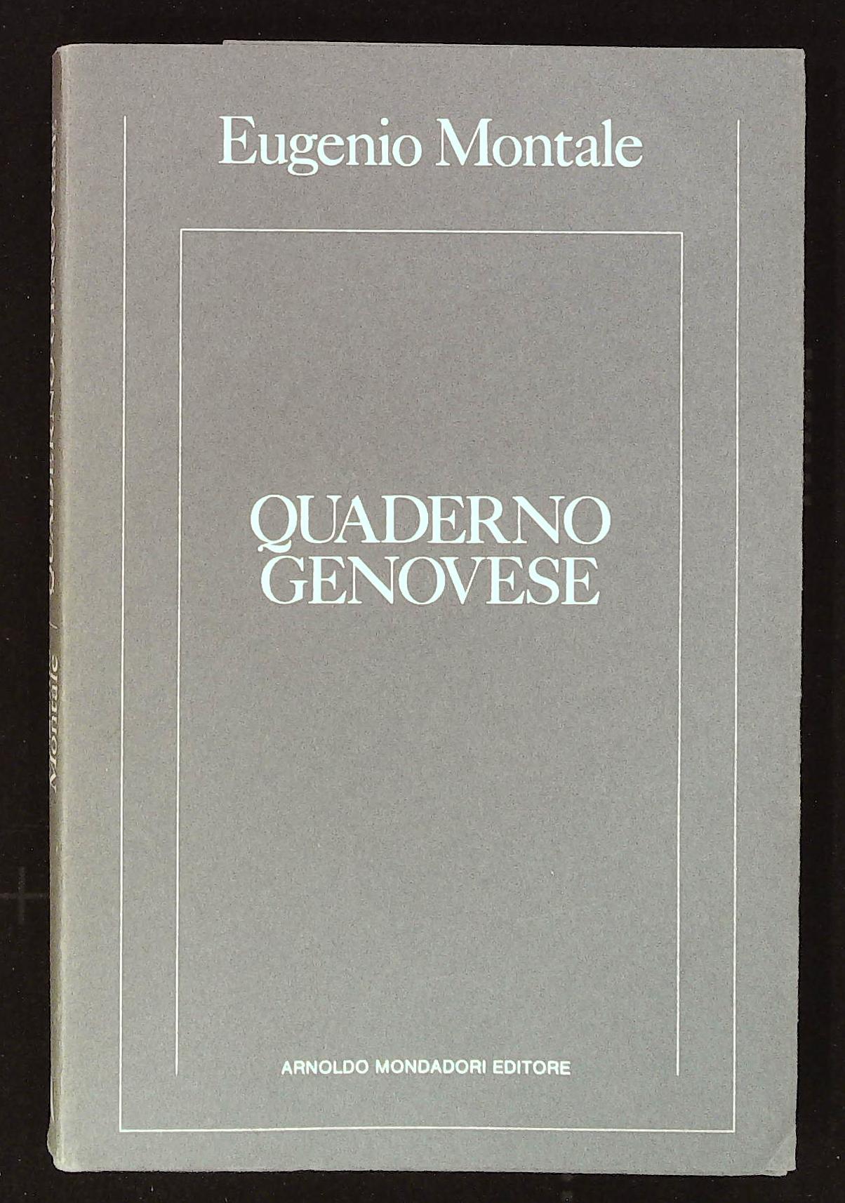 Quaderno genovese