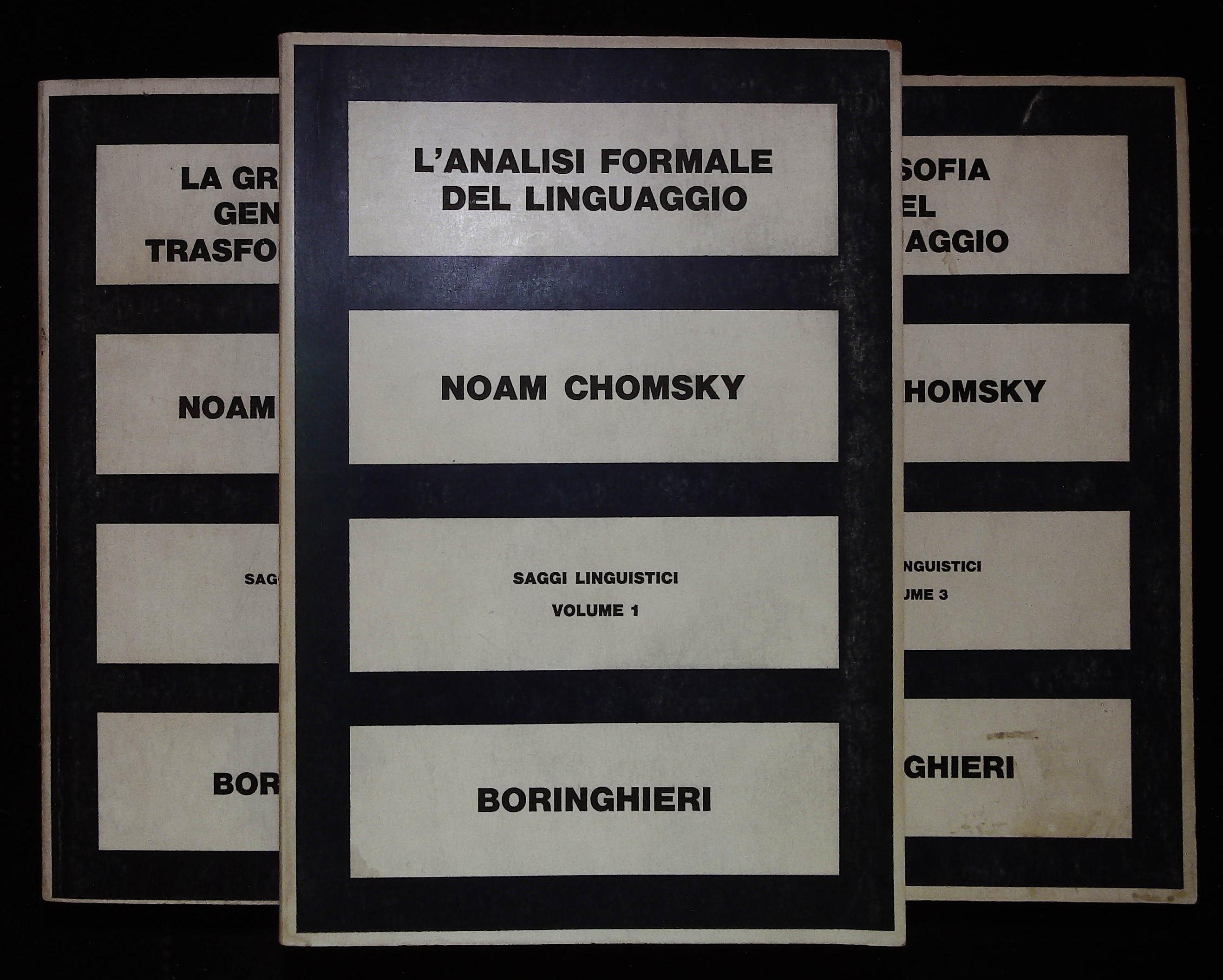 Saggi linguistici. Tre volumi