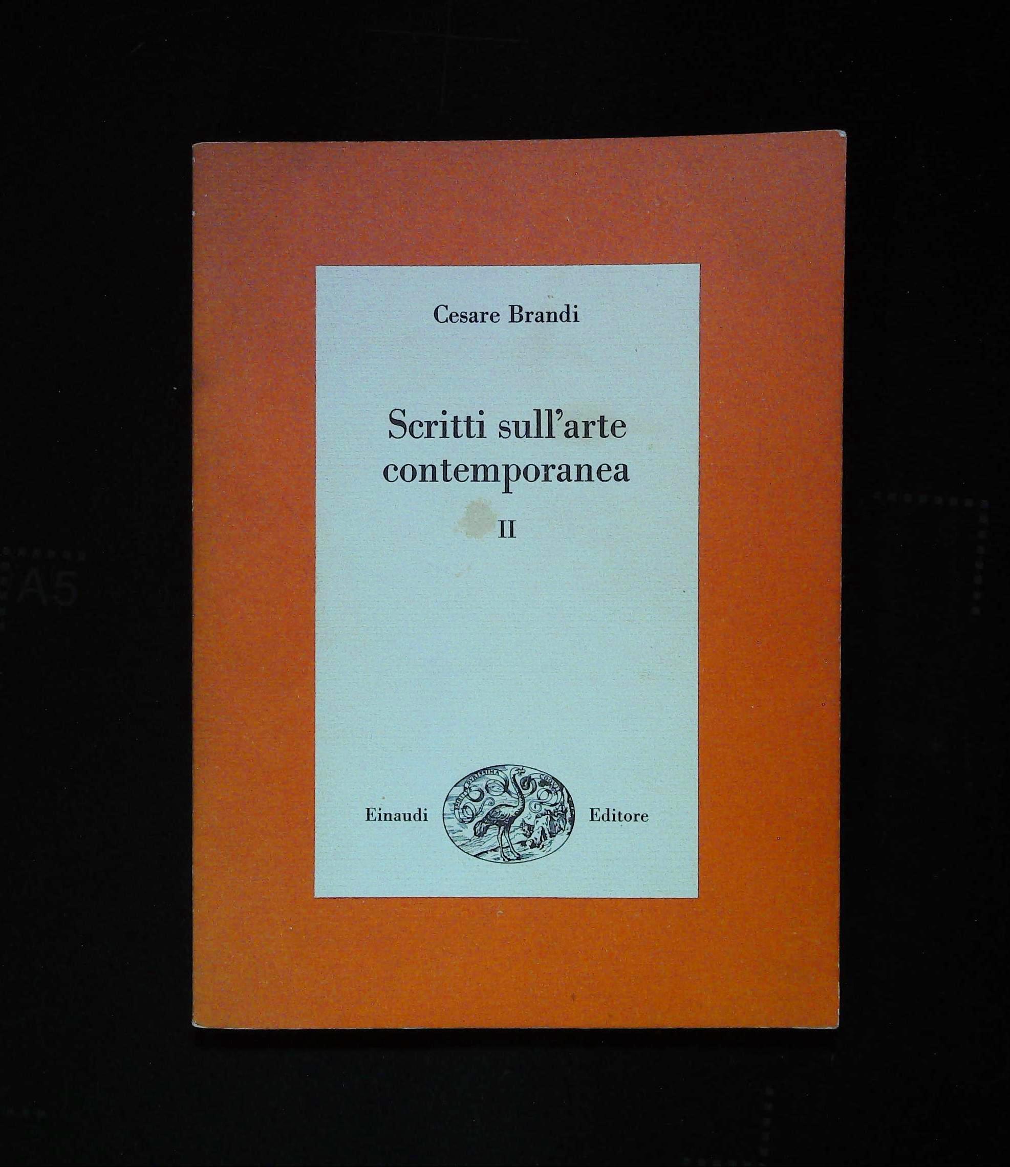 Scritti sull'arte contemporanea. Volume II