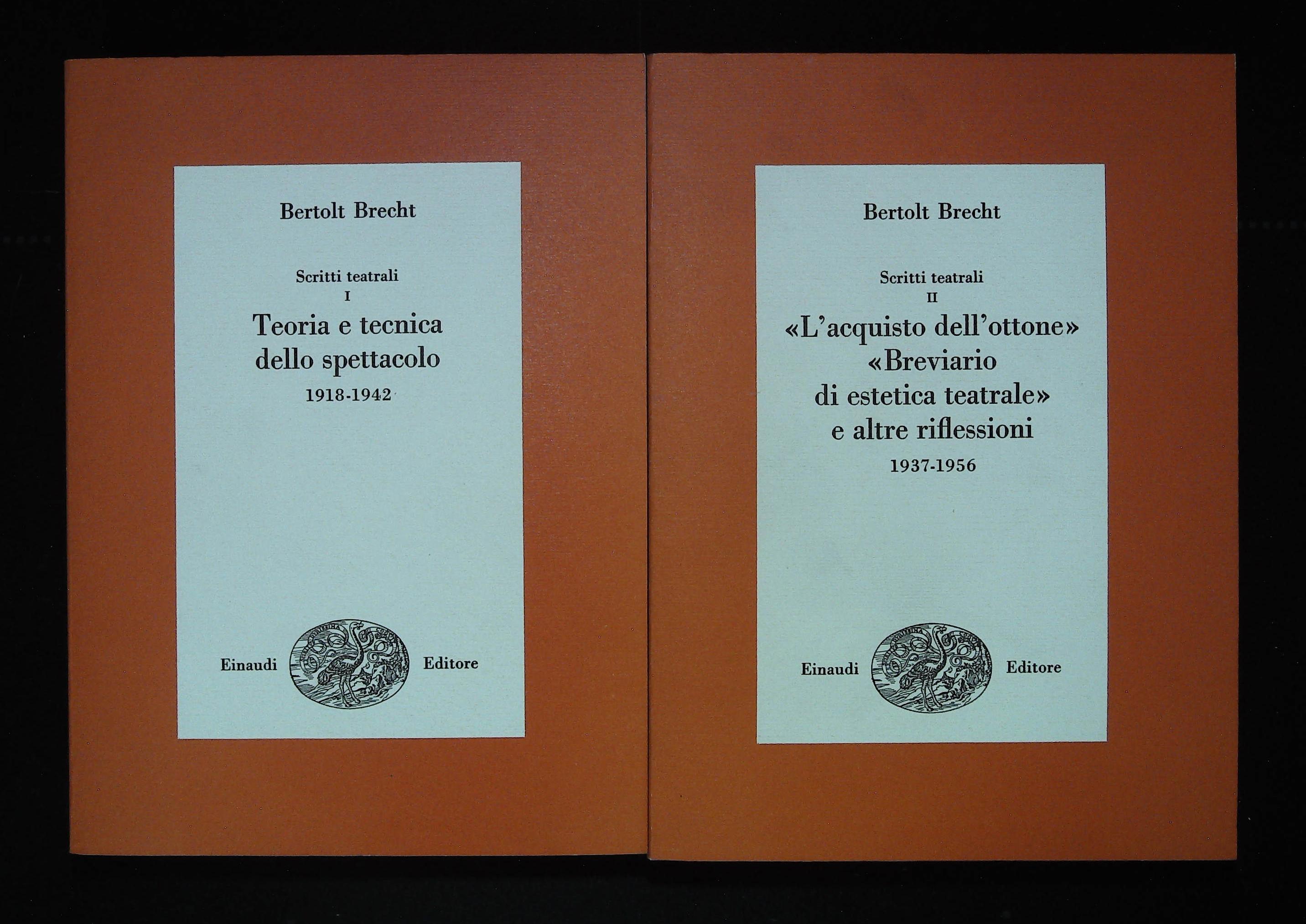 Scritti teatrali. Due volumi