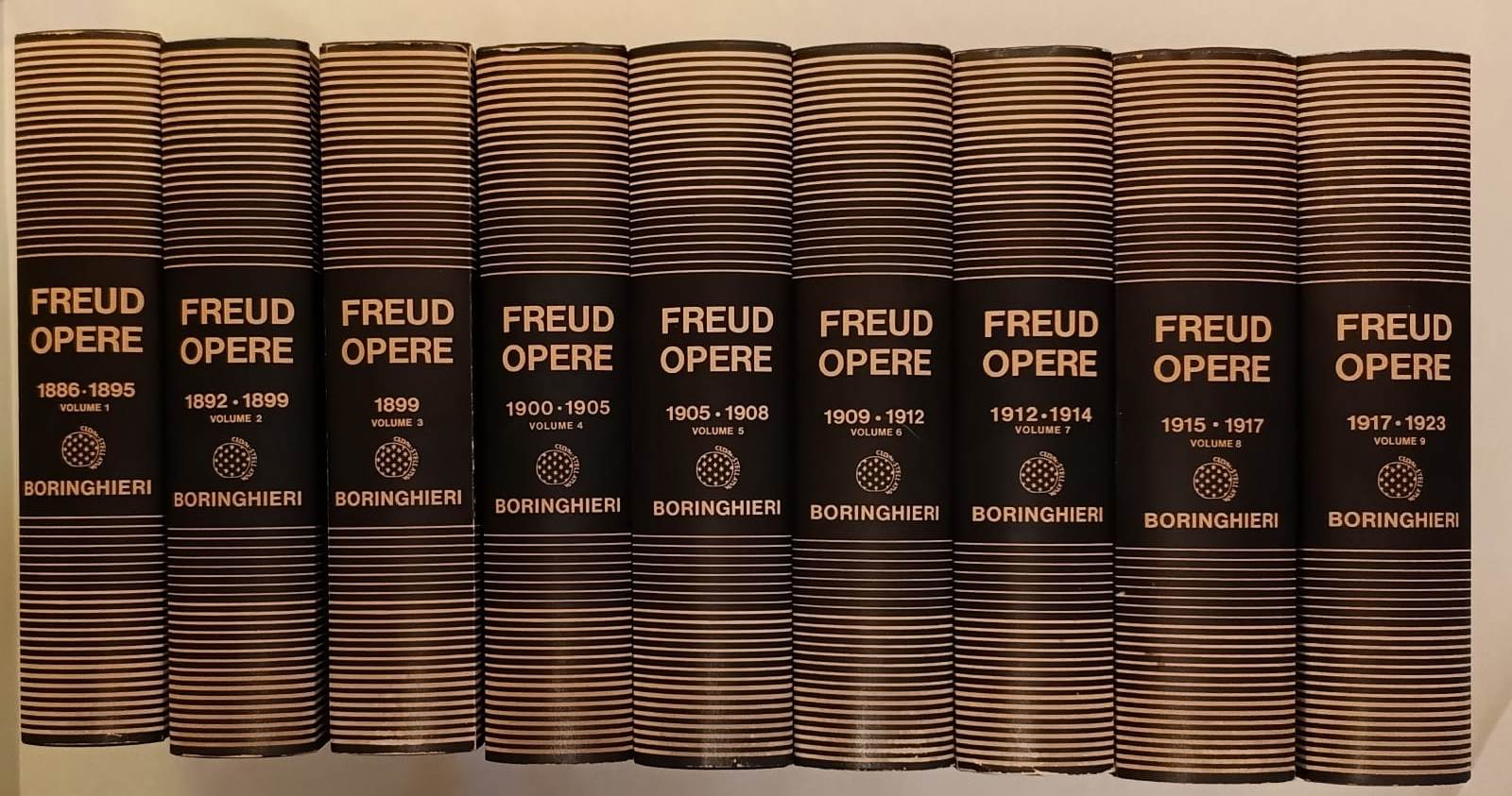 Sigmund Freud Opere. 9 volumi