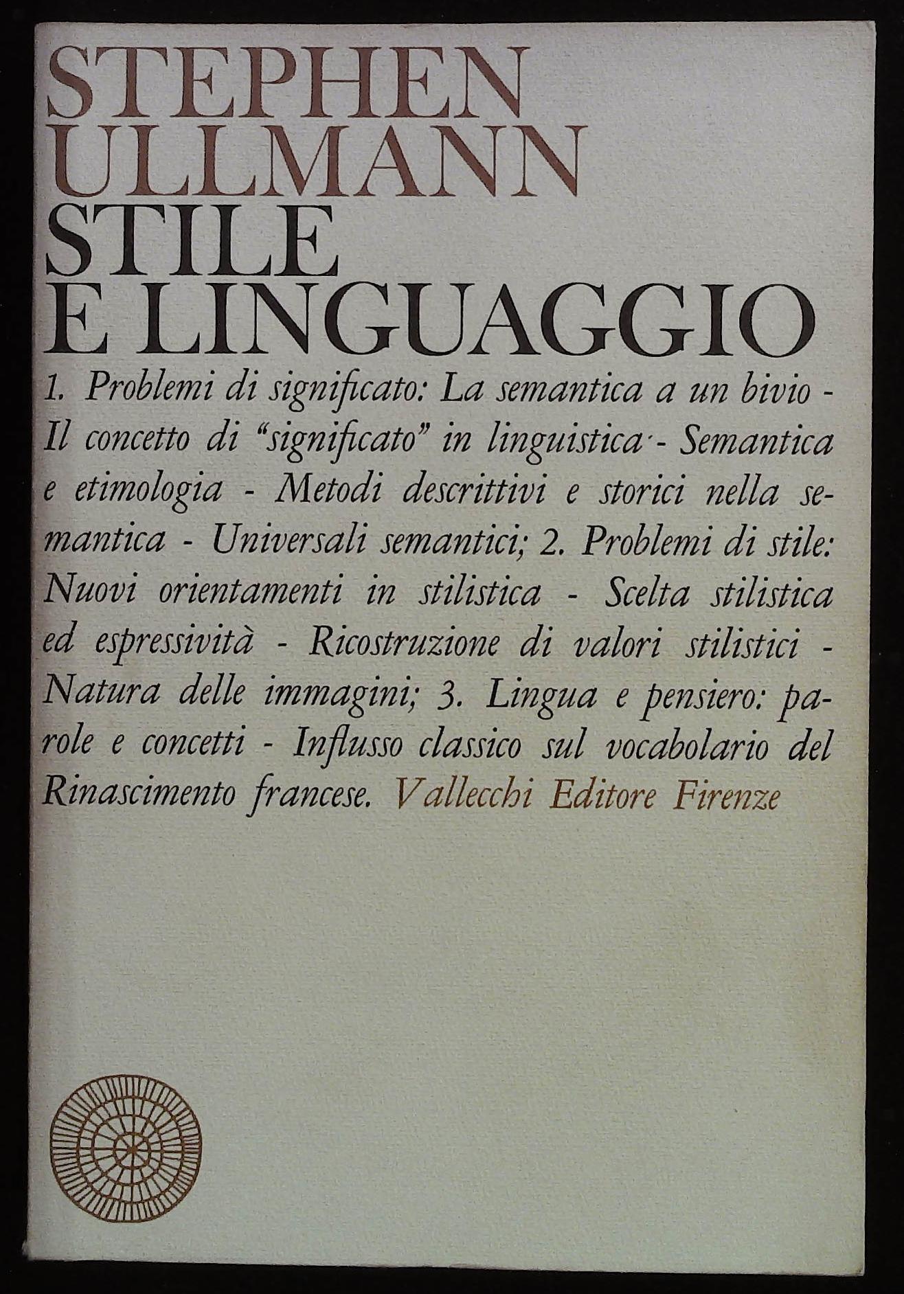 Stile e linguaggio