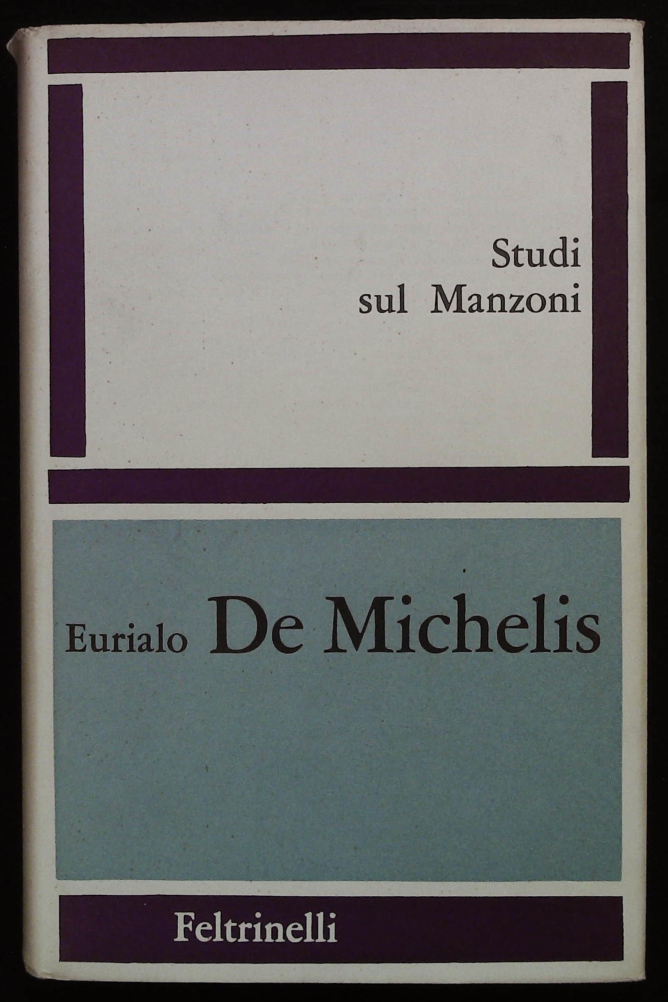 Studi sul Manzoni