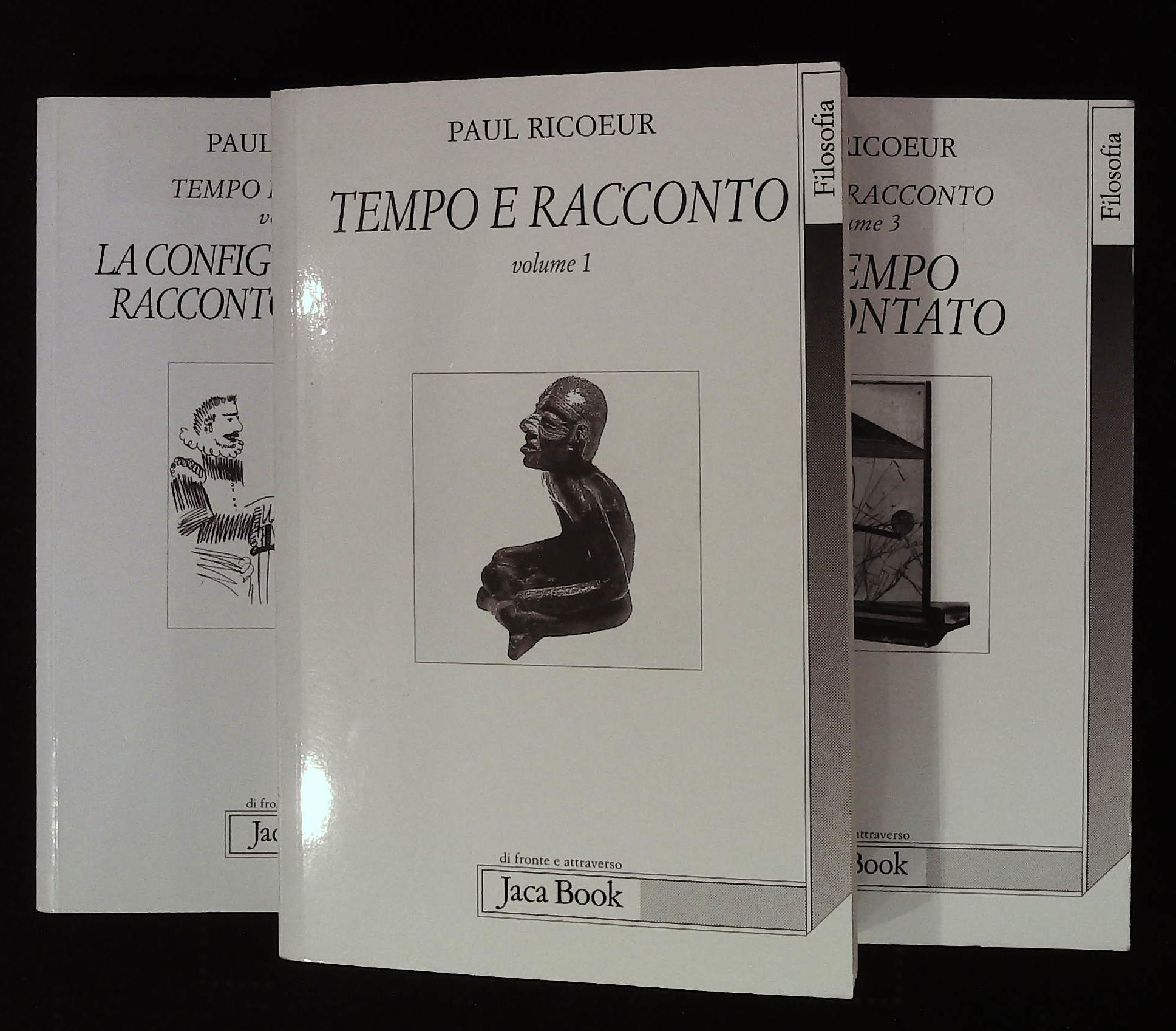 Tempo e racconto. Tre volumi