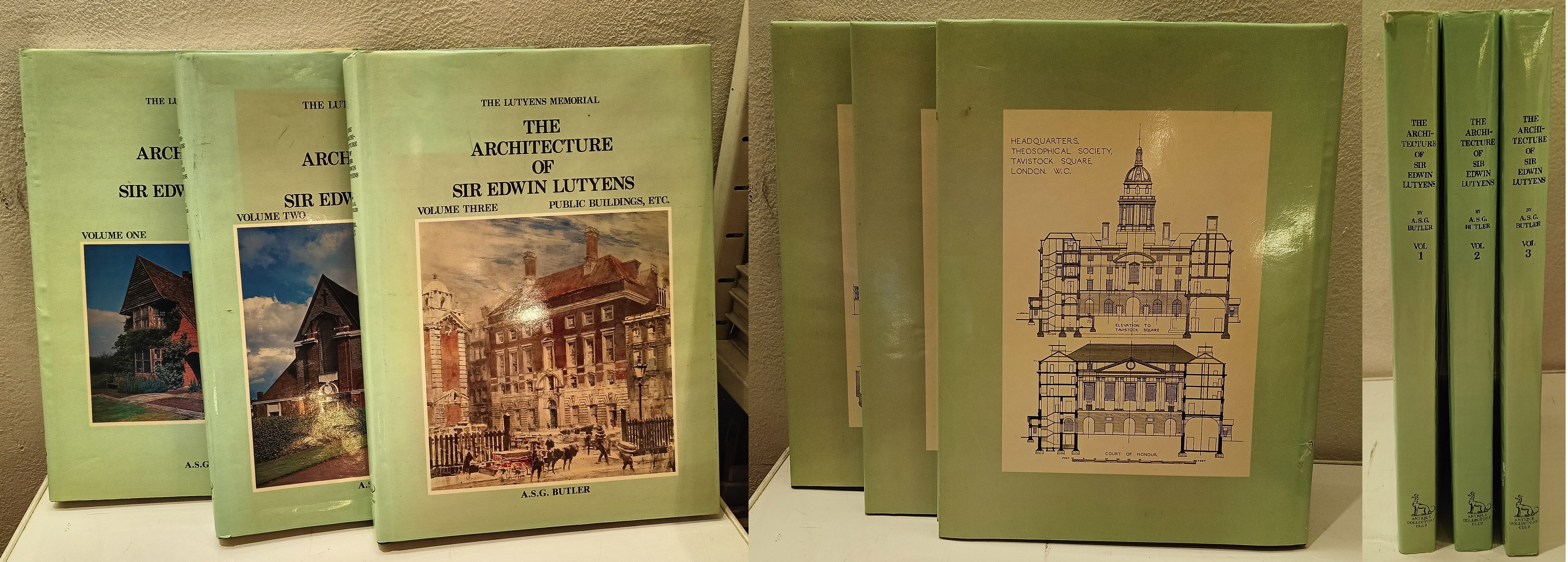 The Architecture of Sir Edwin Lutyens; (Vol I) Country Houses; …