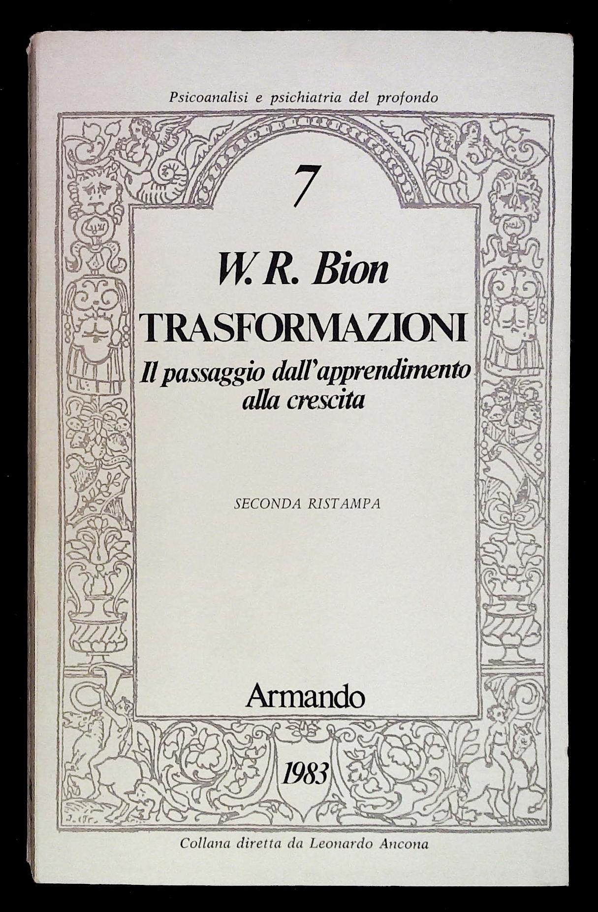 Trasformazioni. Il passaggio dall'apprendimento alla crescita