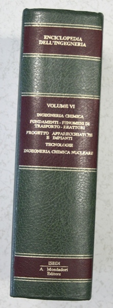 enciclopedia dell ingegneria - vol VI