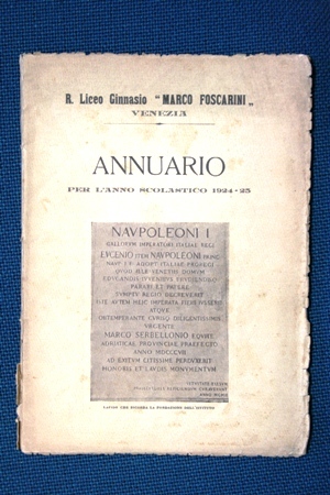 annuario 1924 - 25