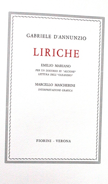 liriche