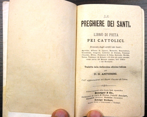 le preghiere dei Santi